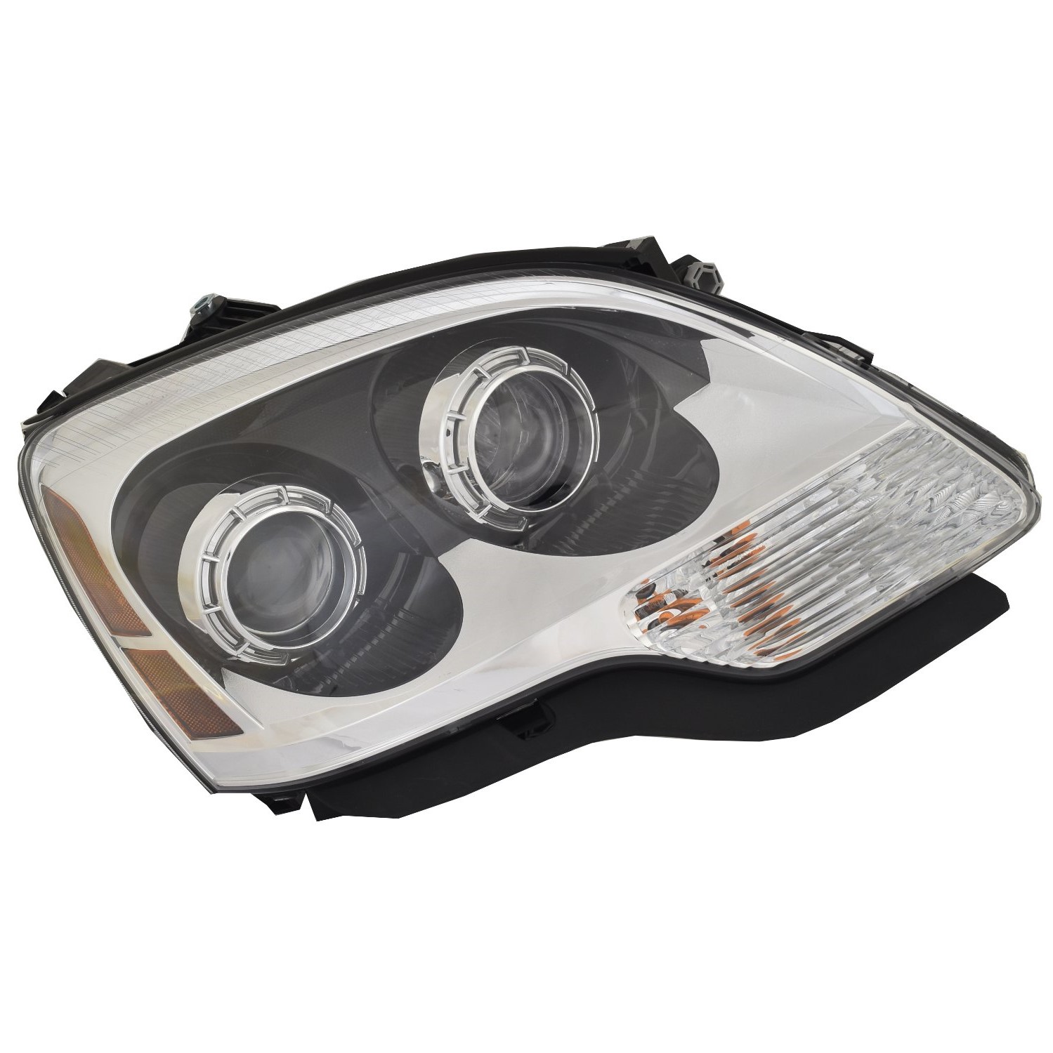 Right Passenger Side Headlight For 07-12 GMC Acadia; CAPA Certified