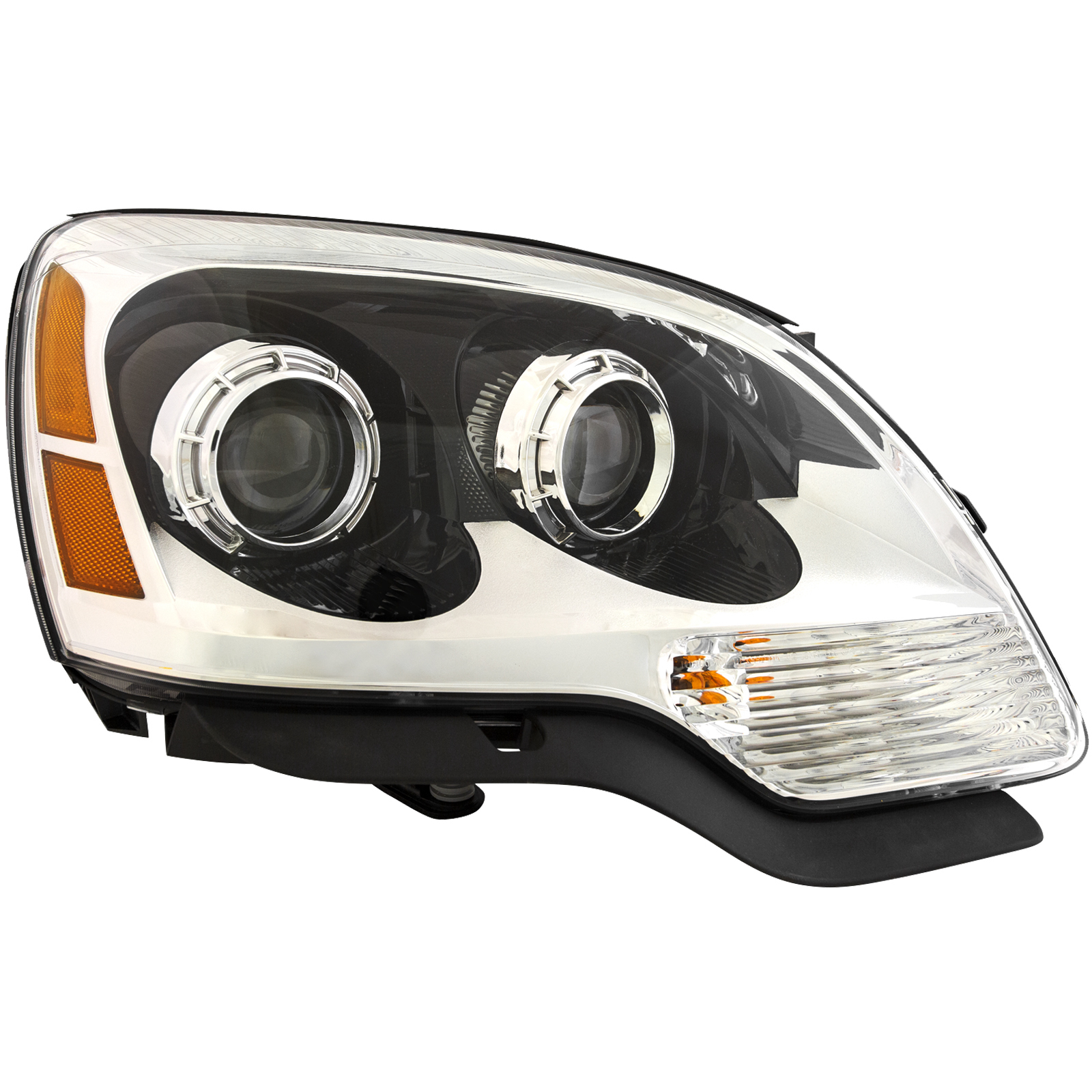 Right Passenger Side Headlight For 08-12 GMC Acadia; CAPA Certified
