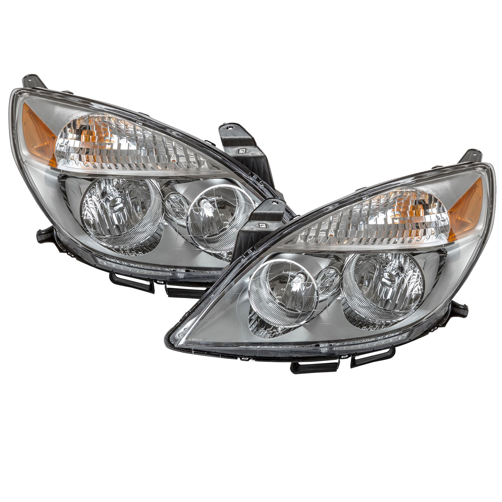 Headlight Set For 08-09 Saturn Aura
