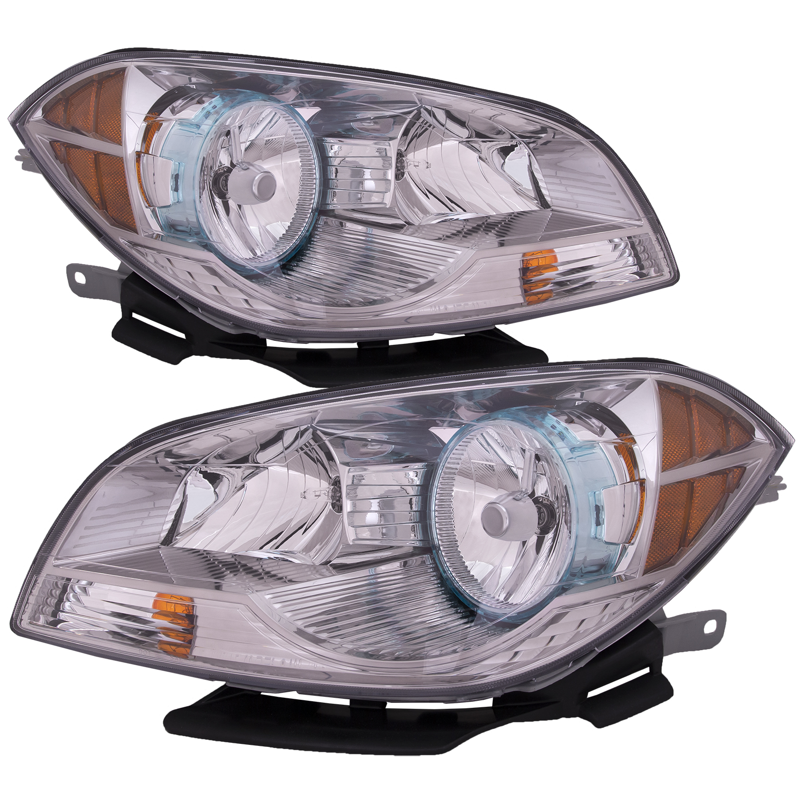 Headlight Set For 08-12 Chevrolet Malibu; CAPA Certified