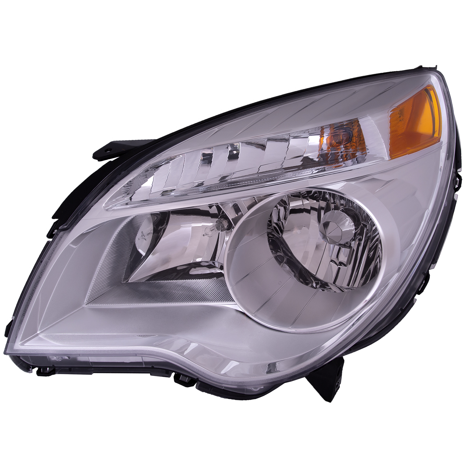 Left Driver Side Headlight For 10-15 Chevrolet Equinox; CAPA Certified