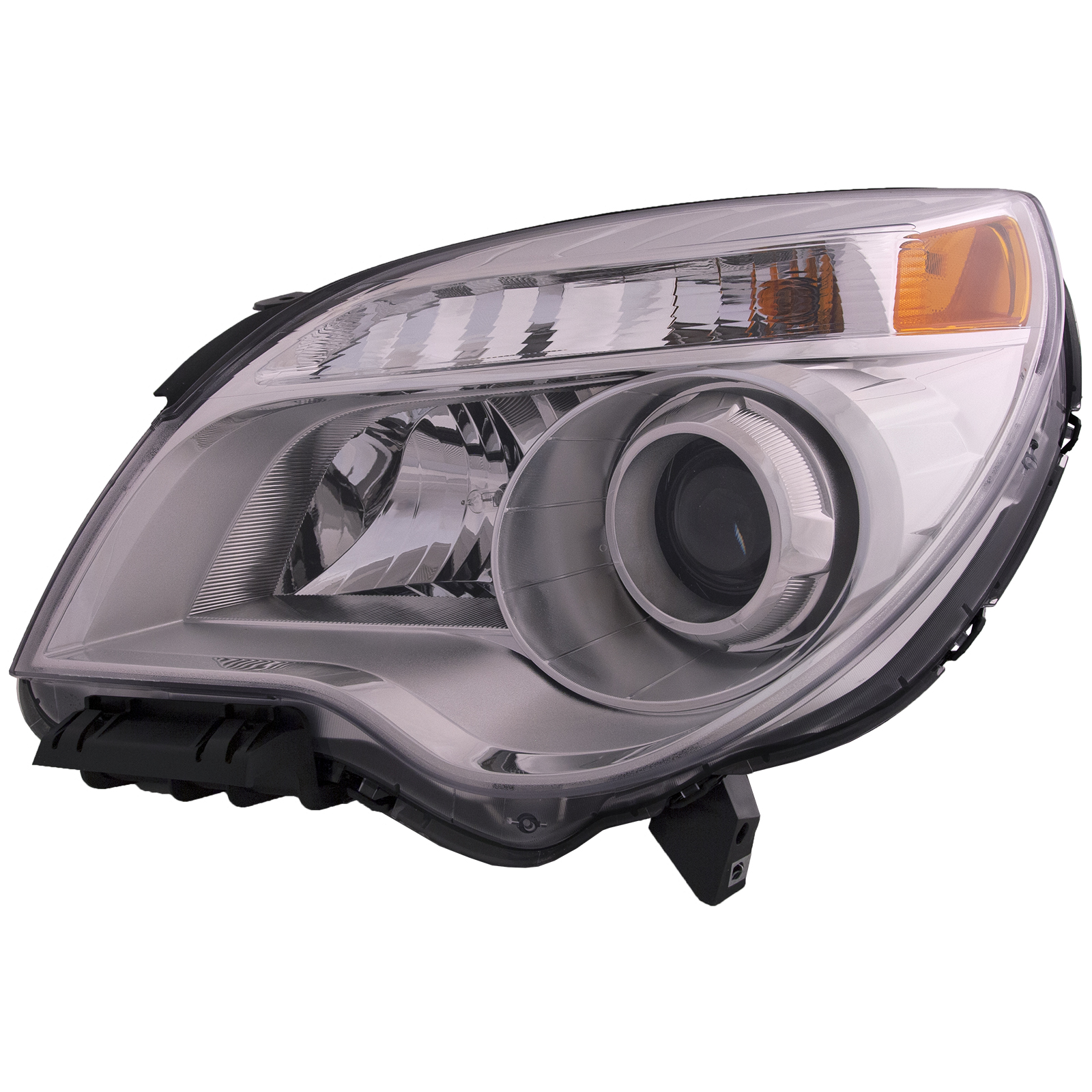 Left Driver Side Headlight For 10-15 Chevrolet Equinox; CAPA Certified