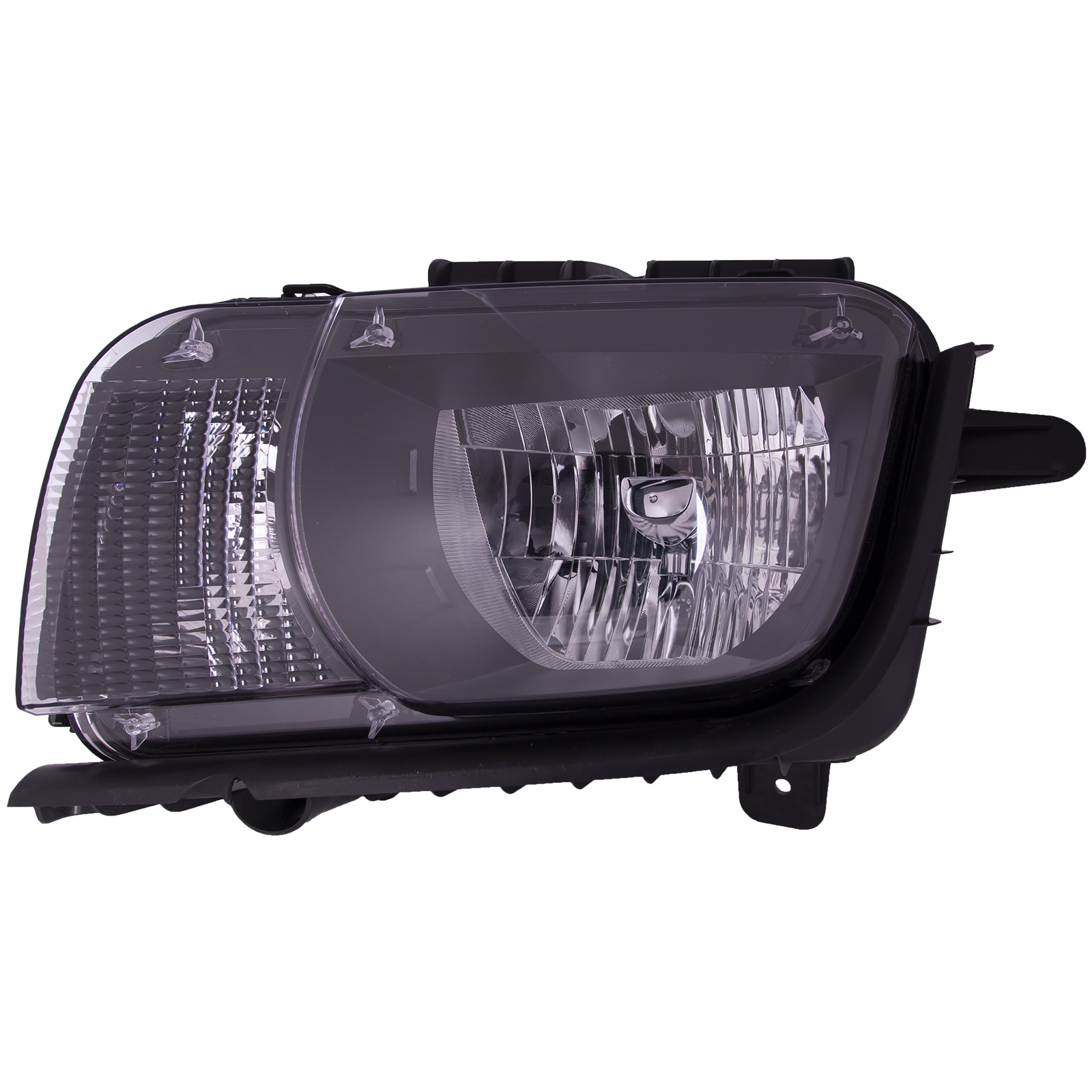 Left Driver Side Headlight For 10-13 Chevrolet Camaro; CAPA Certified