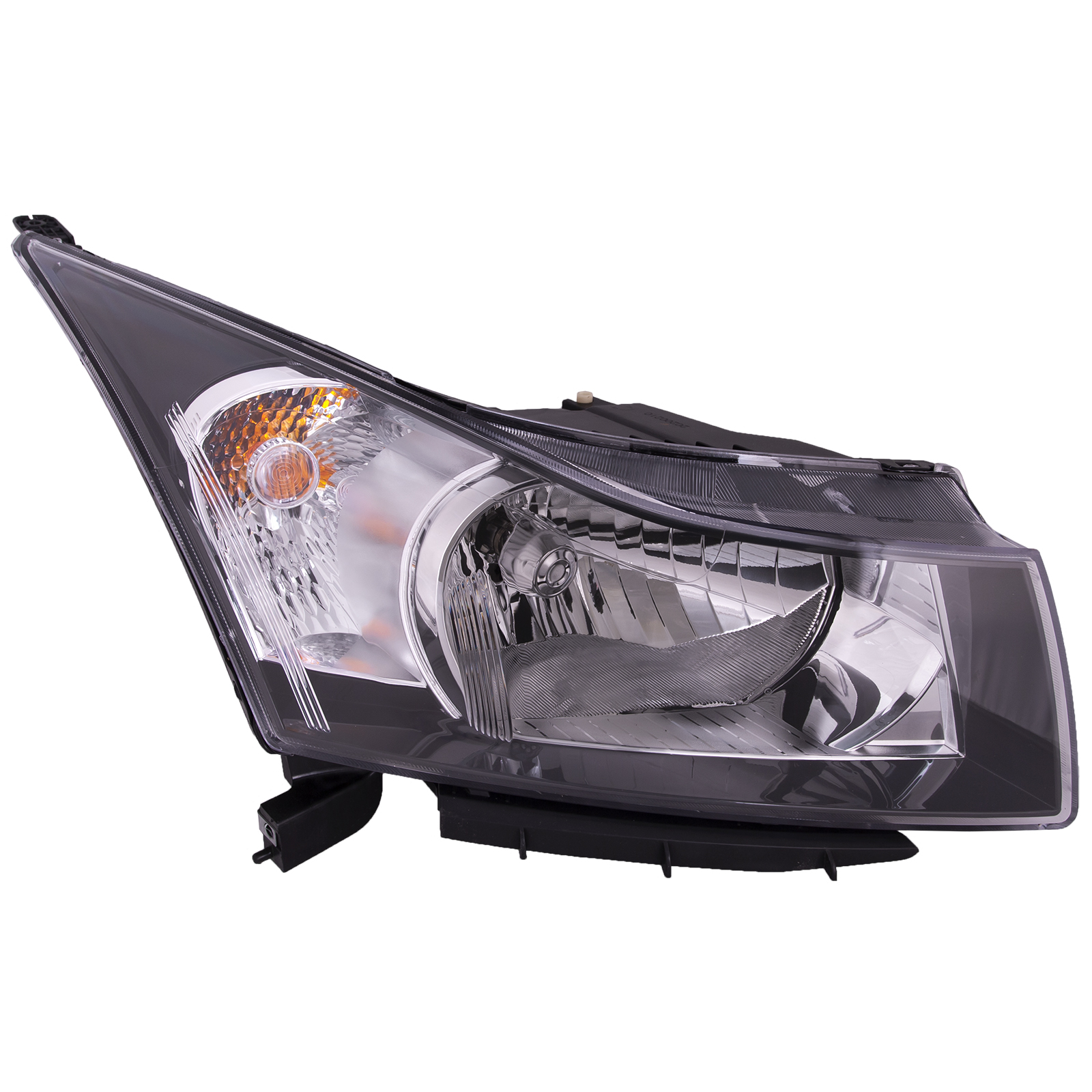 Right Passenger Side Headlight For 11-12 Chevrolet Cruze; CAPA Certified