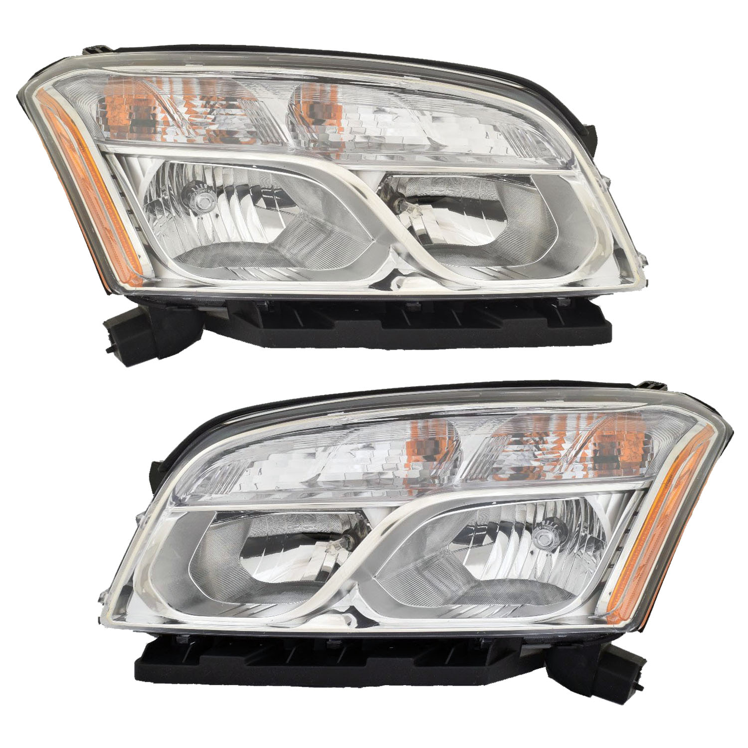 Headlight Set For 13-16 Chevrolet Trax; CAPA Certified