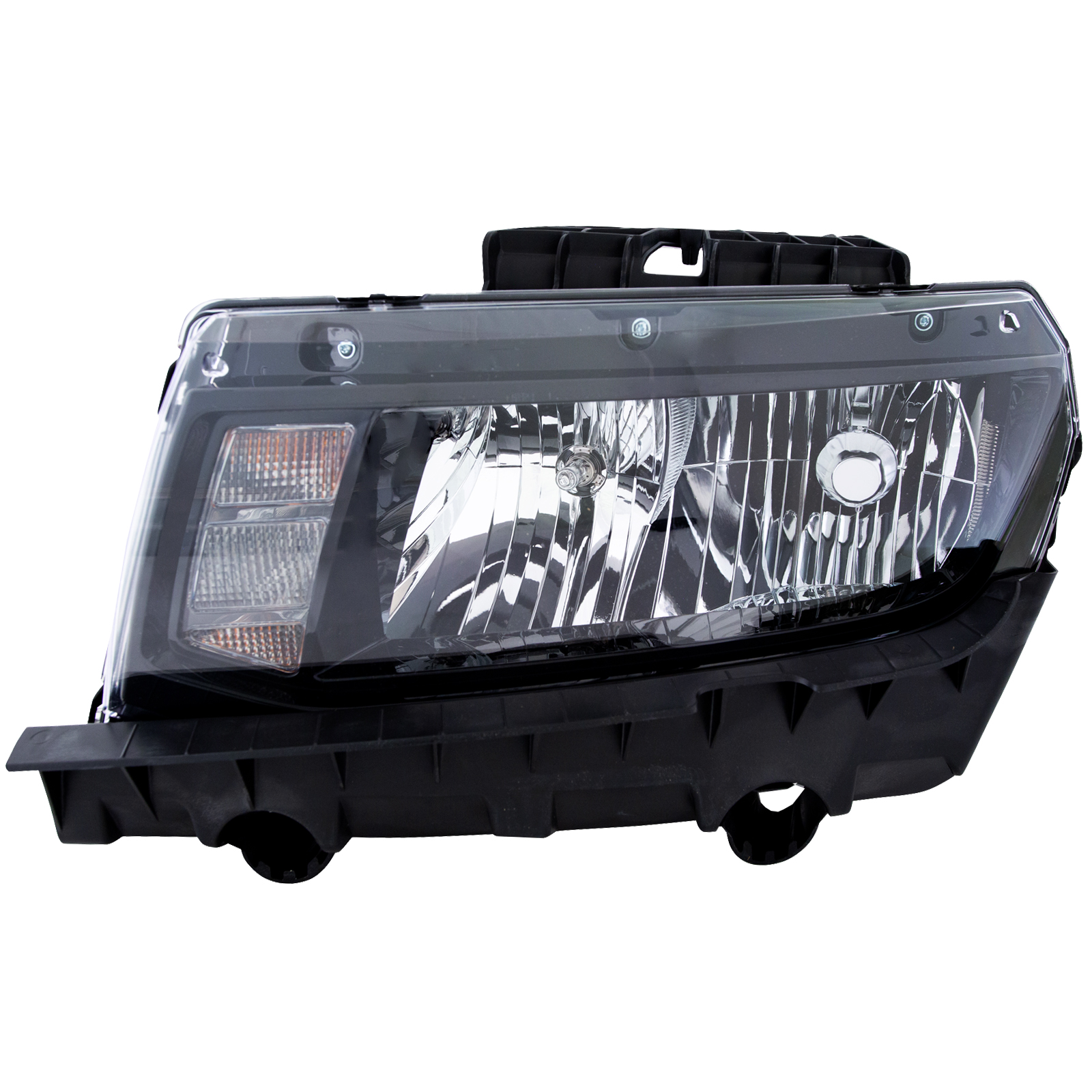 Left Driver Side Headlight For 14-15 Chevrolet Camaro; CAPA Certified