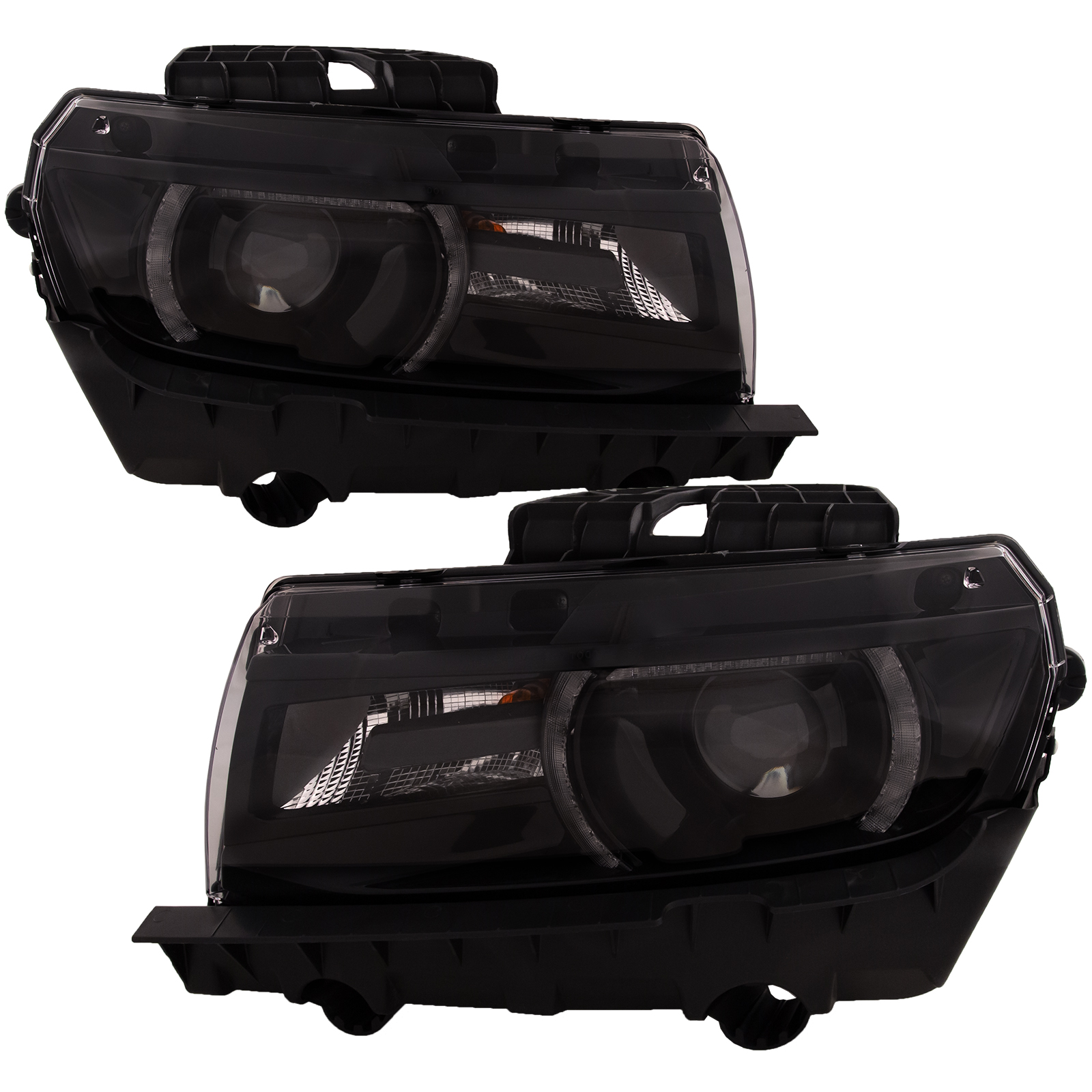 Headlight Set For 14-15 Chevrolet Camaro; CAPA Certified