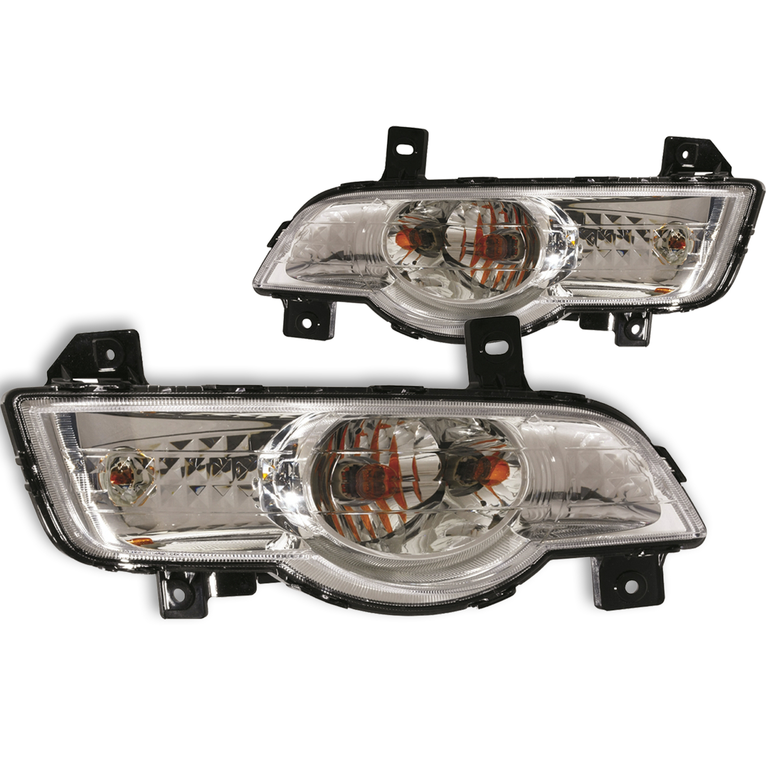 Park Light Set For 09-12 Chevrolet Traverse; CAPA Certified