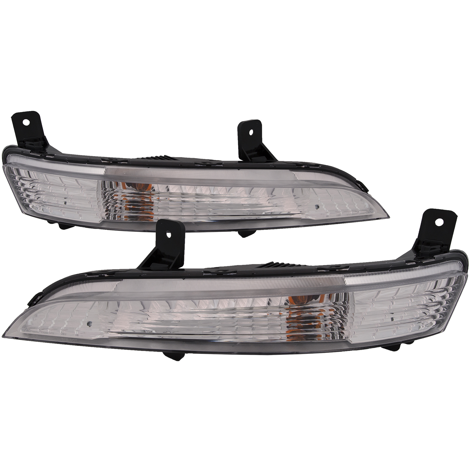 Daytime Running Light Set For 13-17 Chevrolet Traverse; CAPA Certified