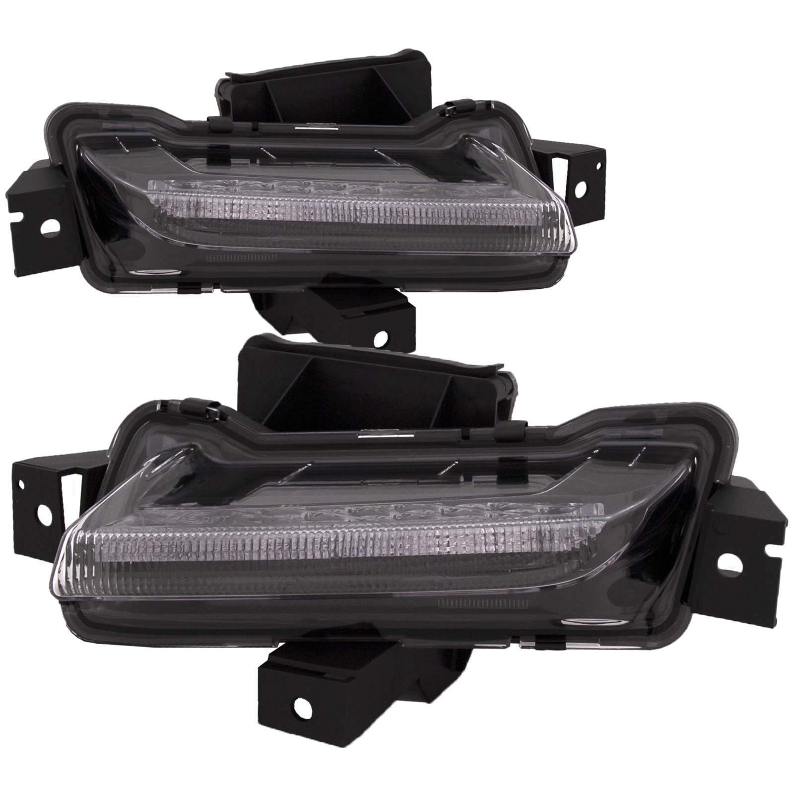 Reflector Set For 16-24 Chevrolet Camaro; CAPA Certified