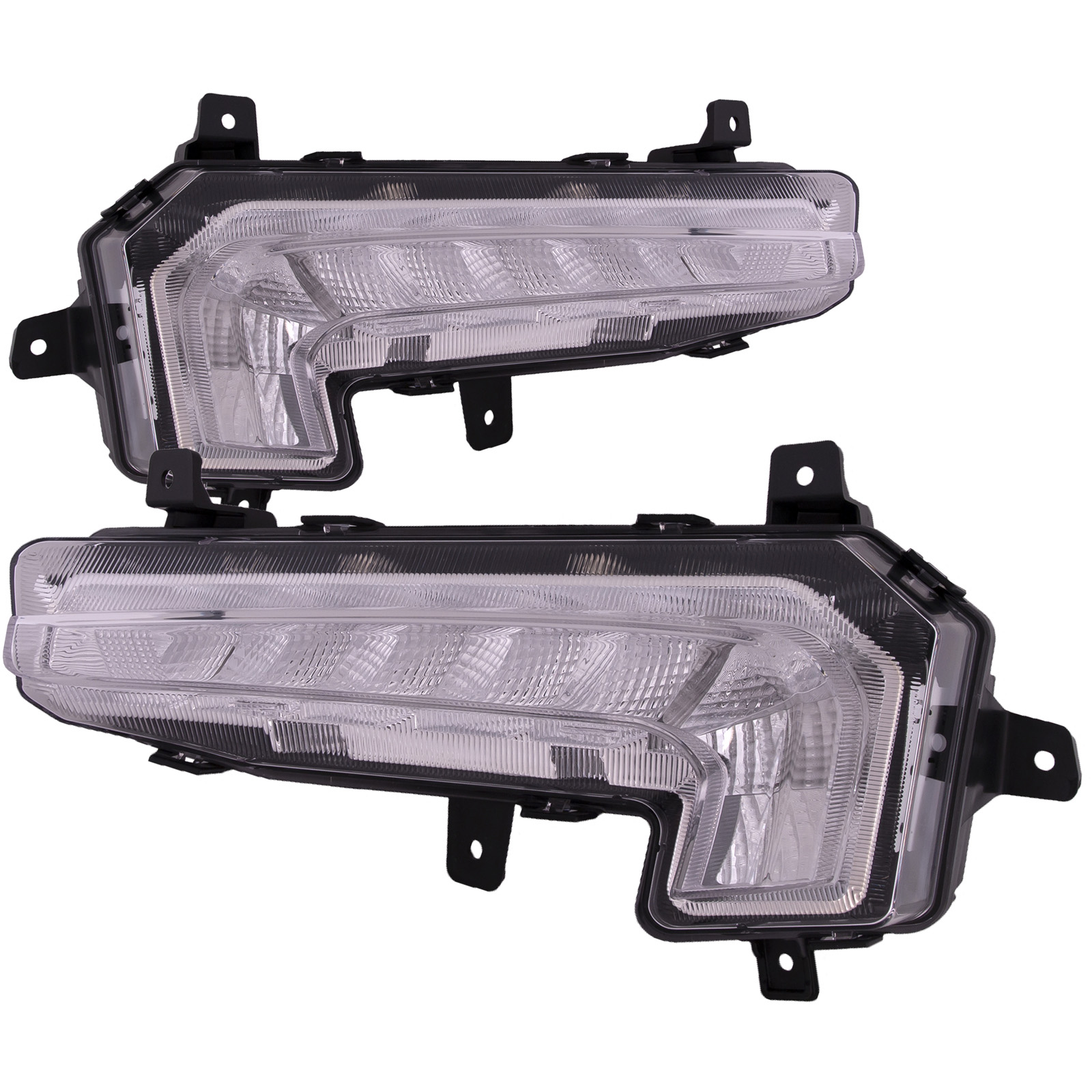 Daytime Running Light Set For 16-18 Chevrolet Malibu; CAPA Certified