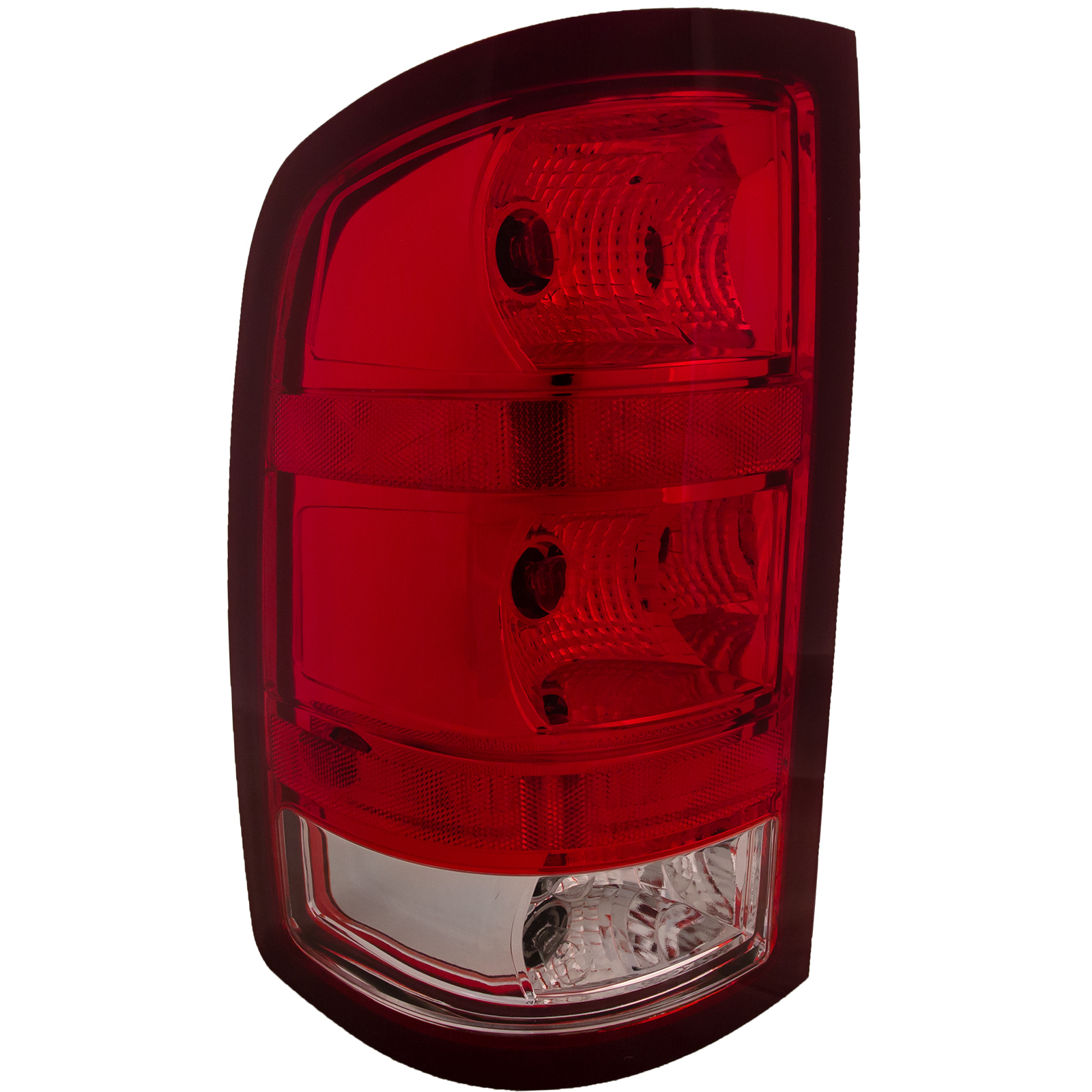 Left Driver Side Tail Light For 07-13 GMC Sierra 1500, 07-10 GMC Sierra 2500 HD, 07-10 GMC Sierra 3500 HD; CAPA Certified