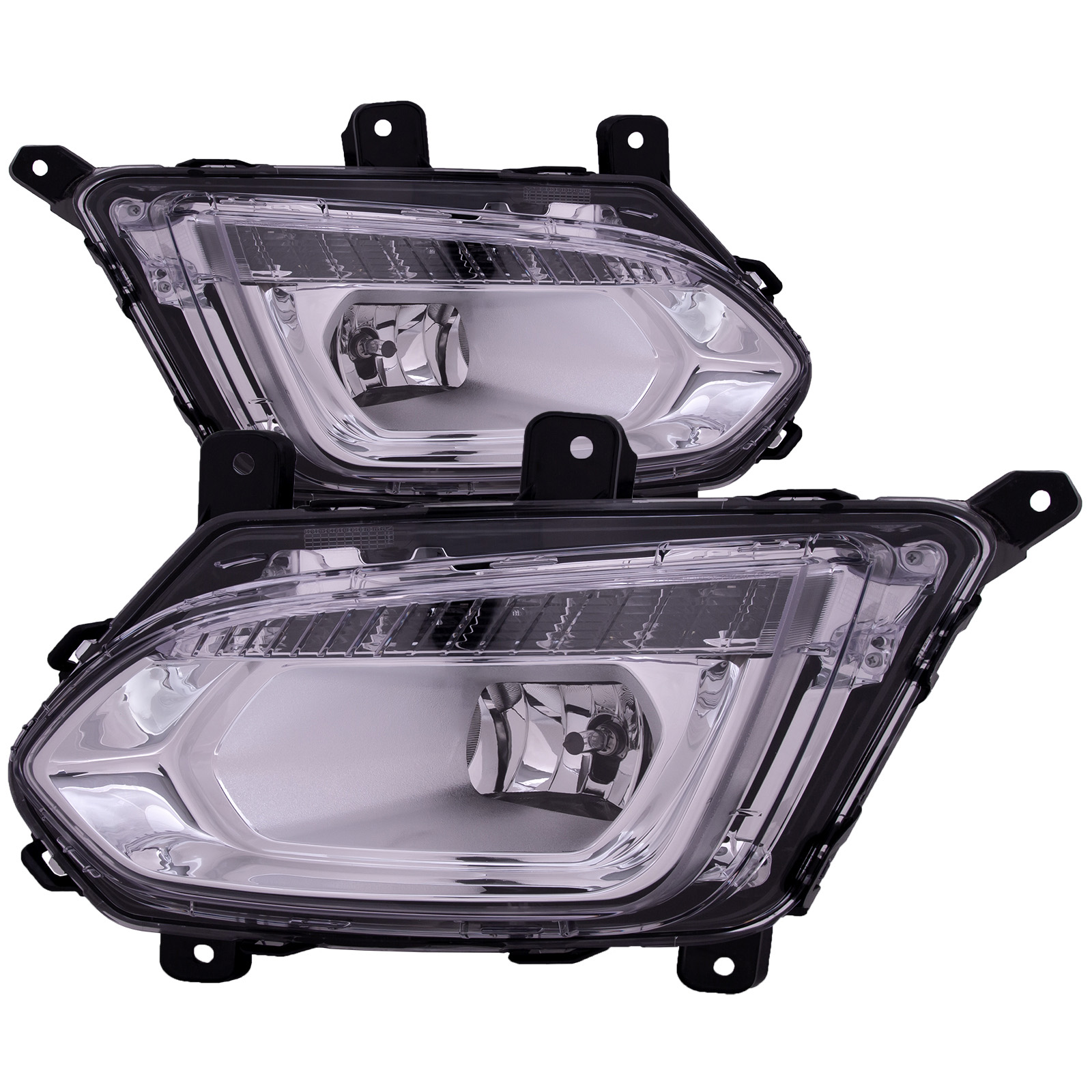 Fog Light Set For 16-17 Chevrolet Equinox; CAPA Certified
