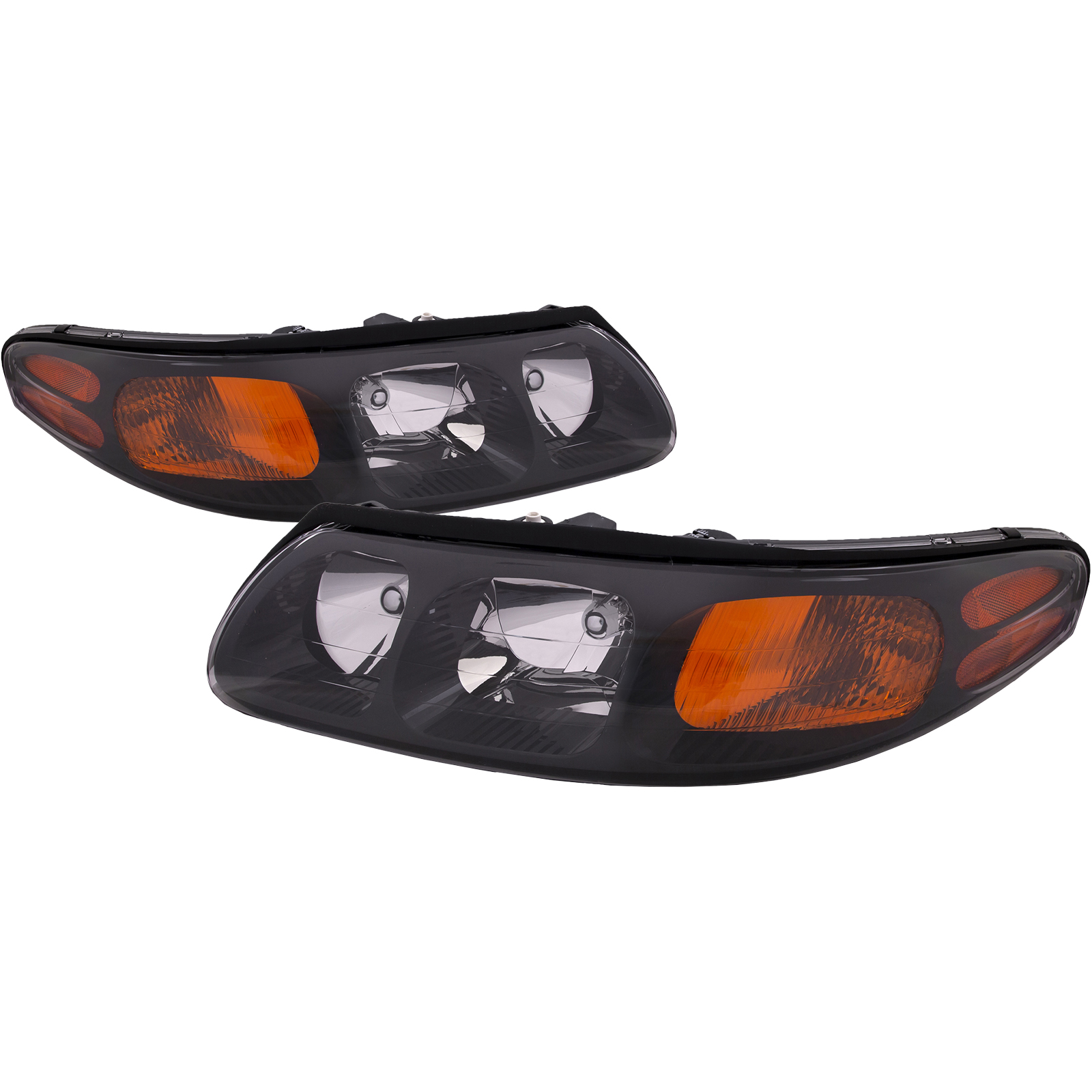Headlight Set For 00-04 Pontiac Bonneville
