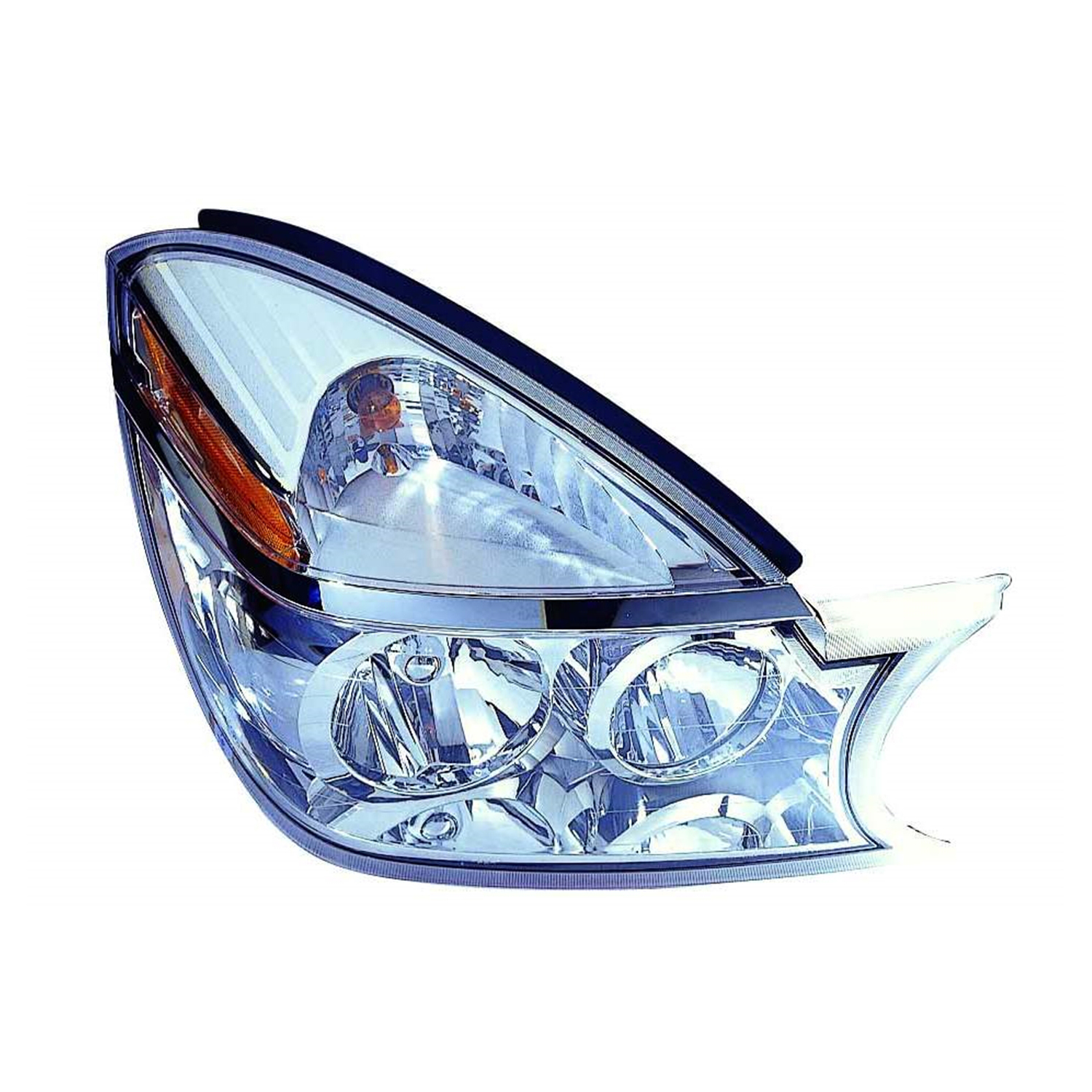 Right Passenger Side Headlight For 04-07 Buick Rendezvous; CAPA Certified