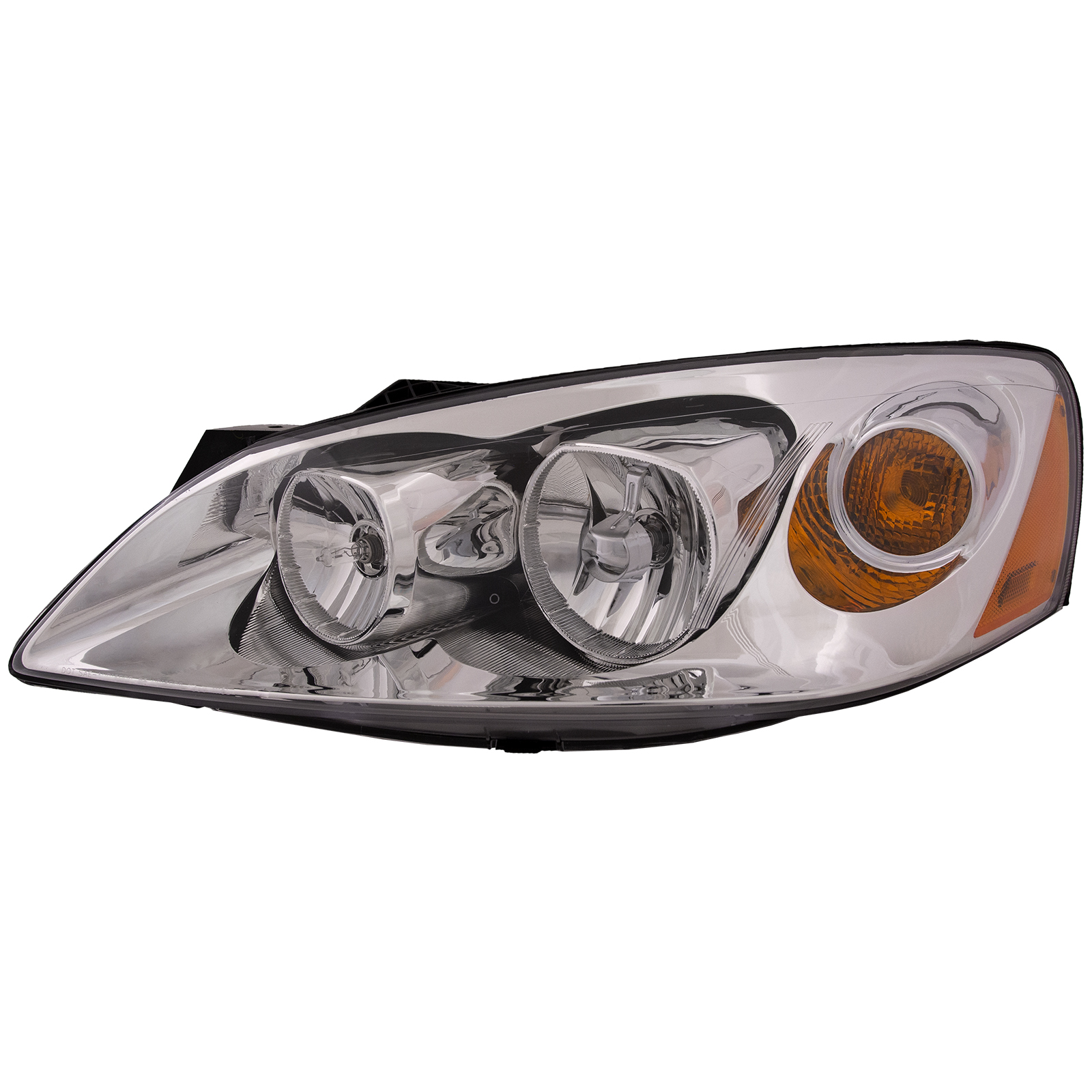 Left Driver Side Headlight For 05-10 Pontiac G6; CAPA Certified