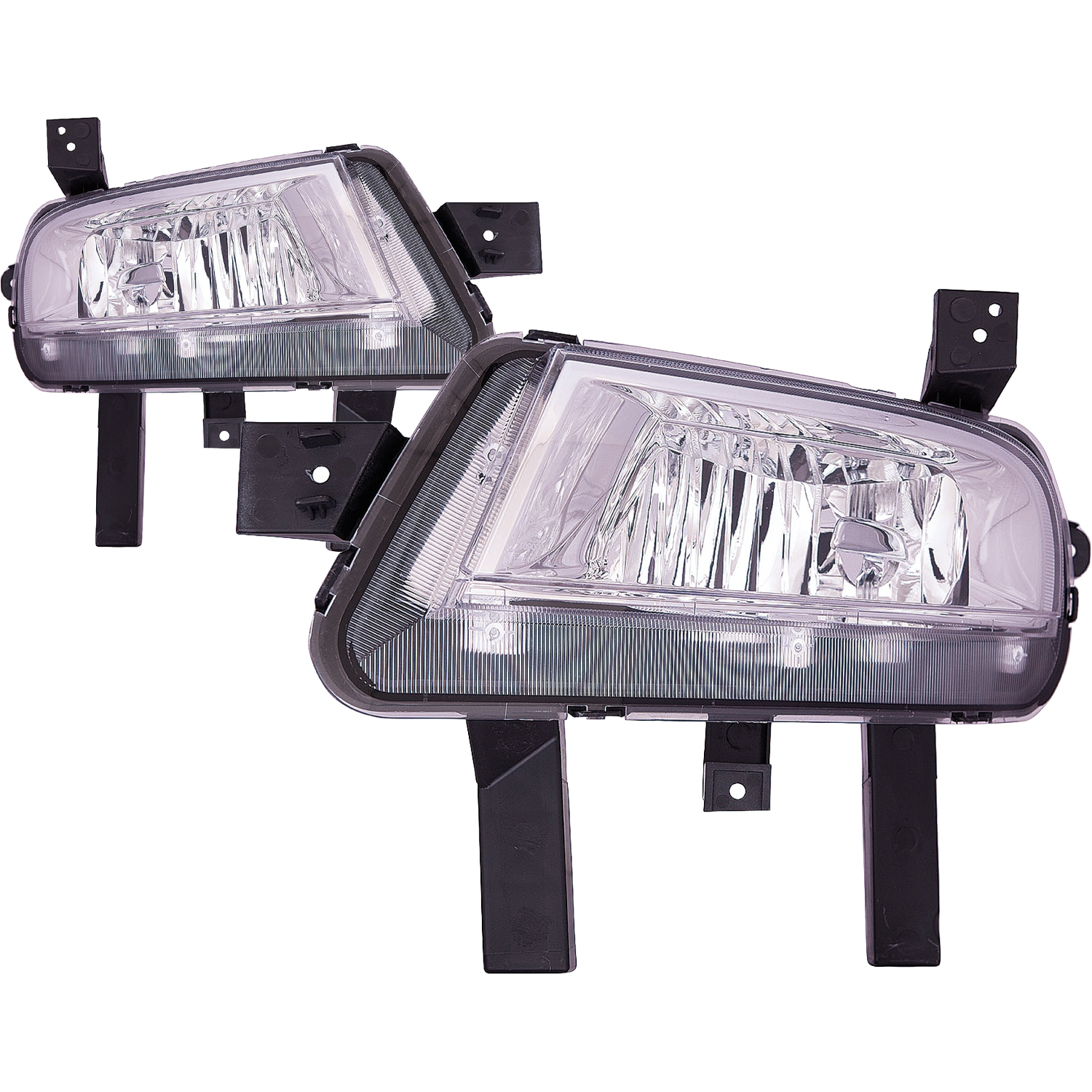 Fog Light Set For 14-16 Buick LaCrosse; CAPA Certified