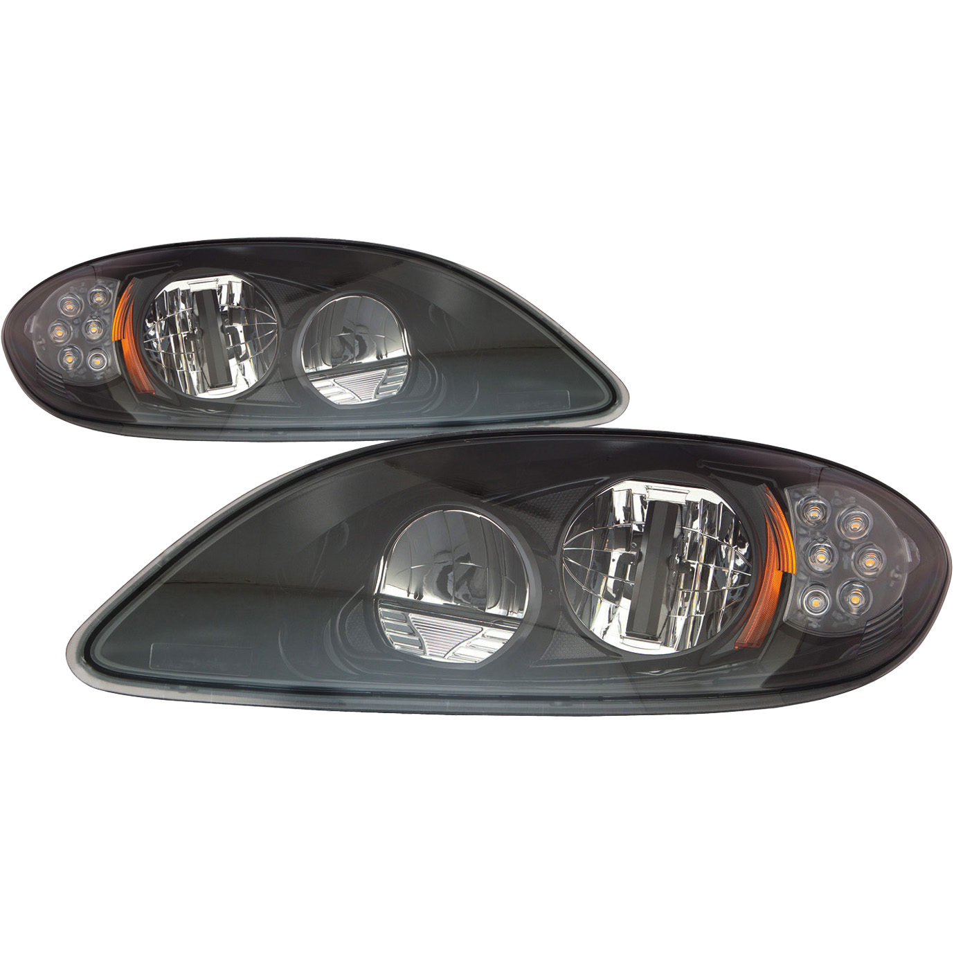 Headlight Set For 07-19 International ProStar