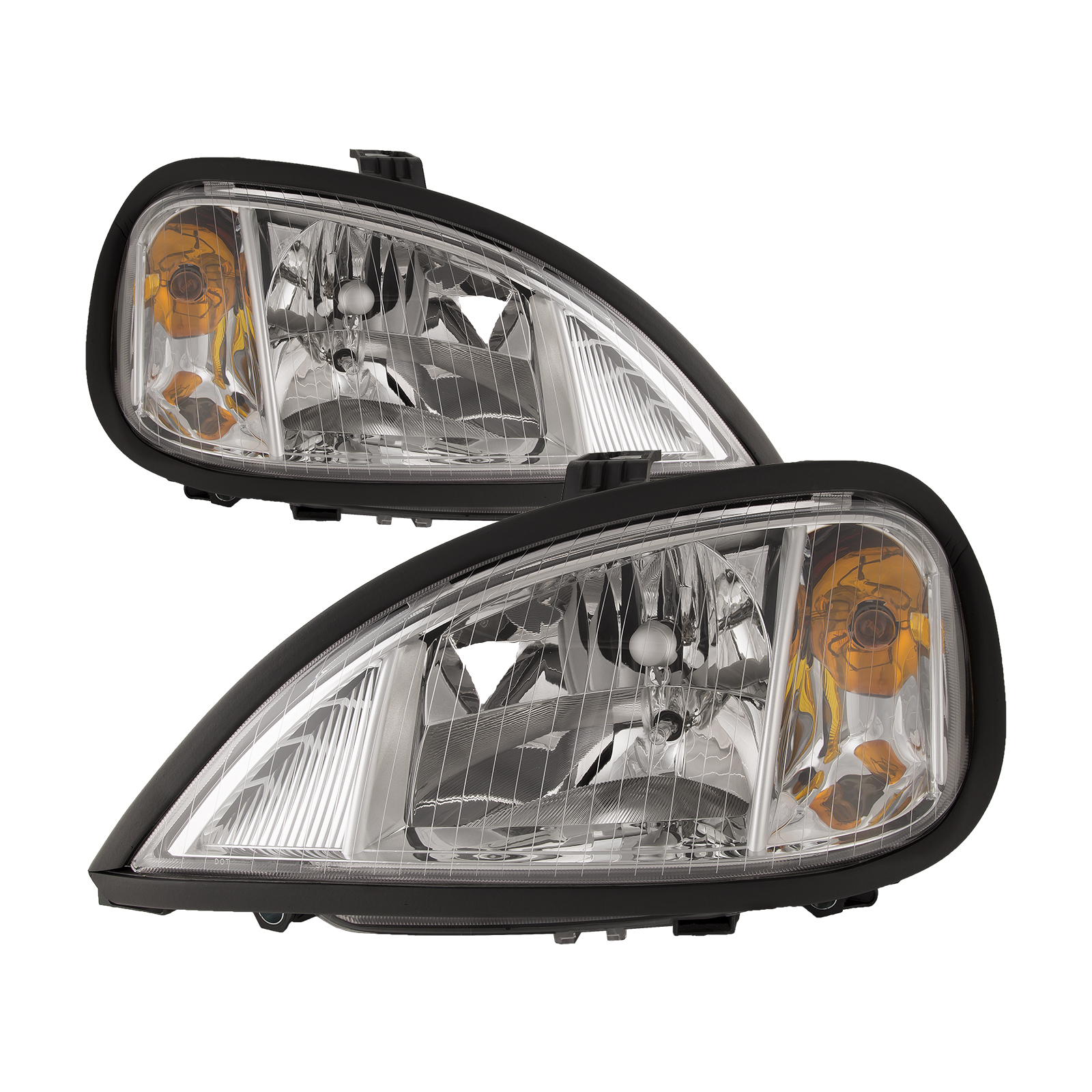 Headlight Set For 96-11 Freightliner Columbia