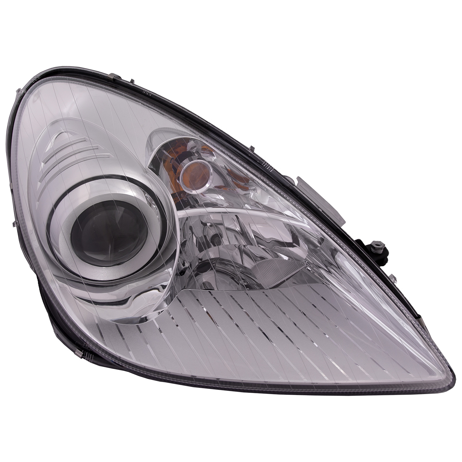 Right Passenger Side Headlight For 06-11 Mercedes-Benz SLK280, 09-11 Mercedes-Benz SLK300, 05-12 Mercedes-Benz SLK350, 05-11 Mercedes-Benz SLK55 AMG