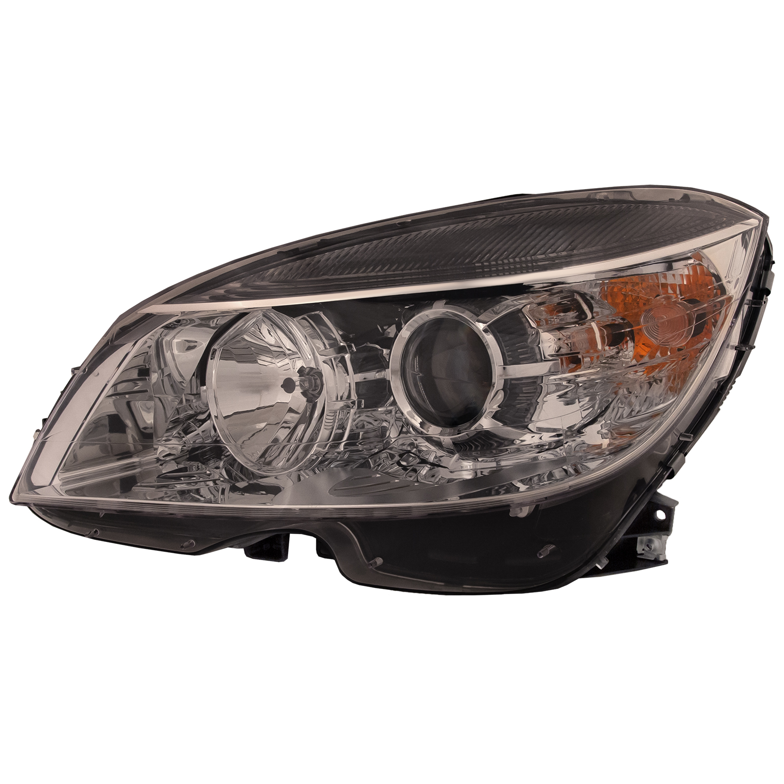 Left Driver Side Headlight For 2008-2011 Mercedes-Benz; CAPA Certified