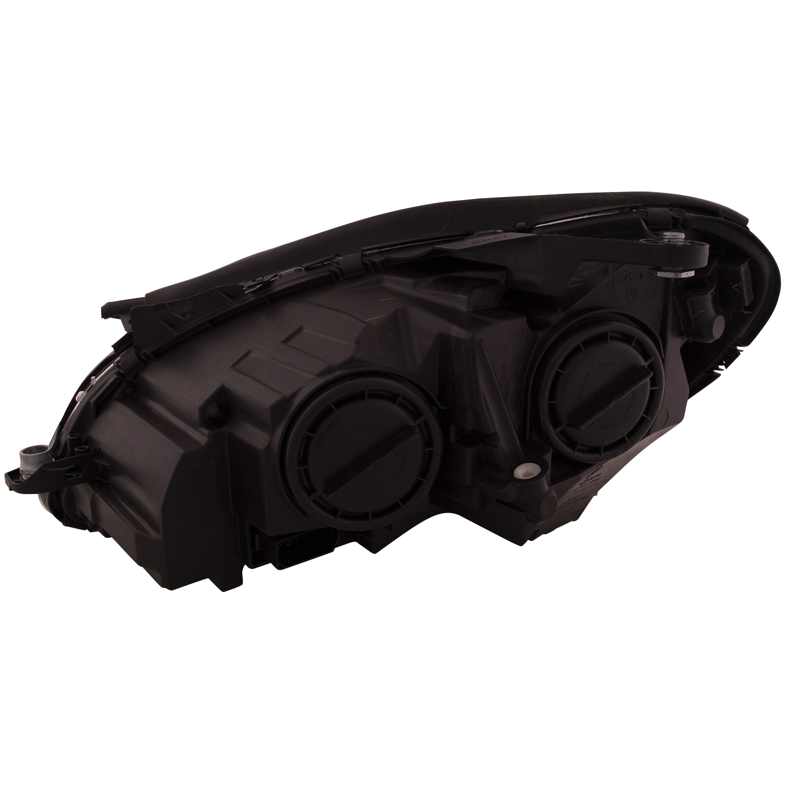 Headlight Set For 12-14 Mercedes-Benz C250, 12-14 Mercedes-Benz C350, 12-14 Mercedes-Benz C63 AMG; CAPA Certified