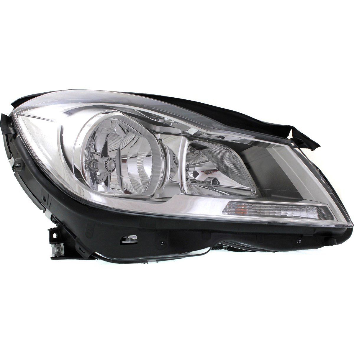 Right Passenger Side Headlight For 12-14 Mercedes-Benz C250, 12-14 Mercedes-Benz C350, 12-14 Mercedes-Benz C63 AMG