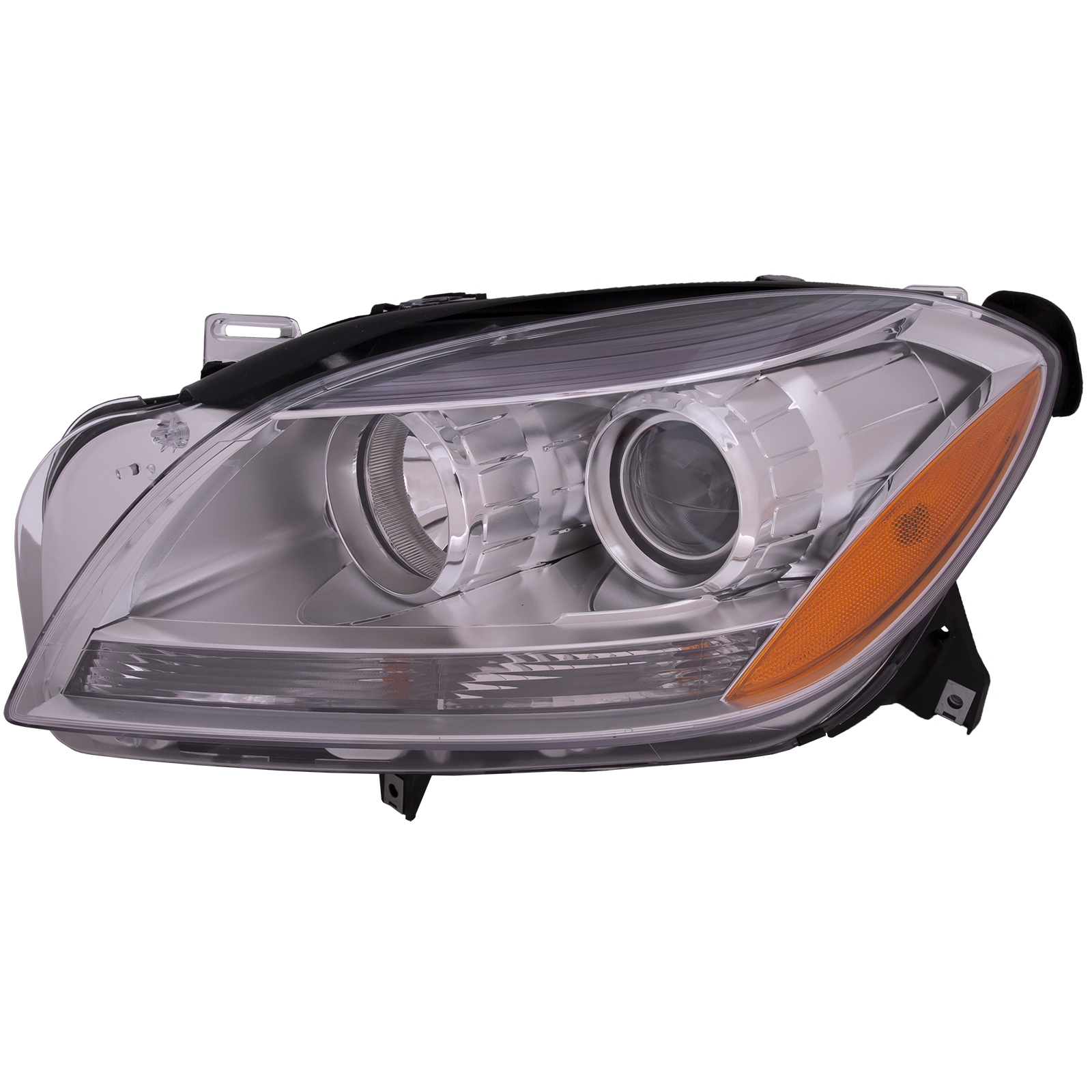 Left Driver Side Headlight For 2012-2015 Mercedes-Benz; CAPA Certified