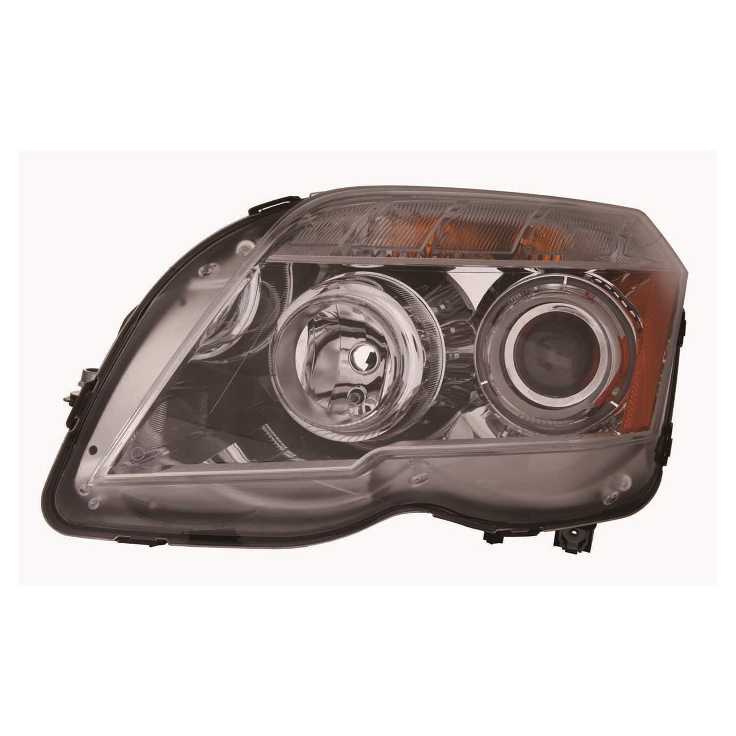 Left Driver Side Headlight For 10-12 Mercedes-Benz GLK350; CAPA Certified