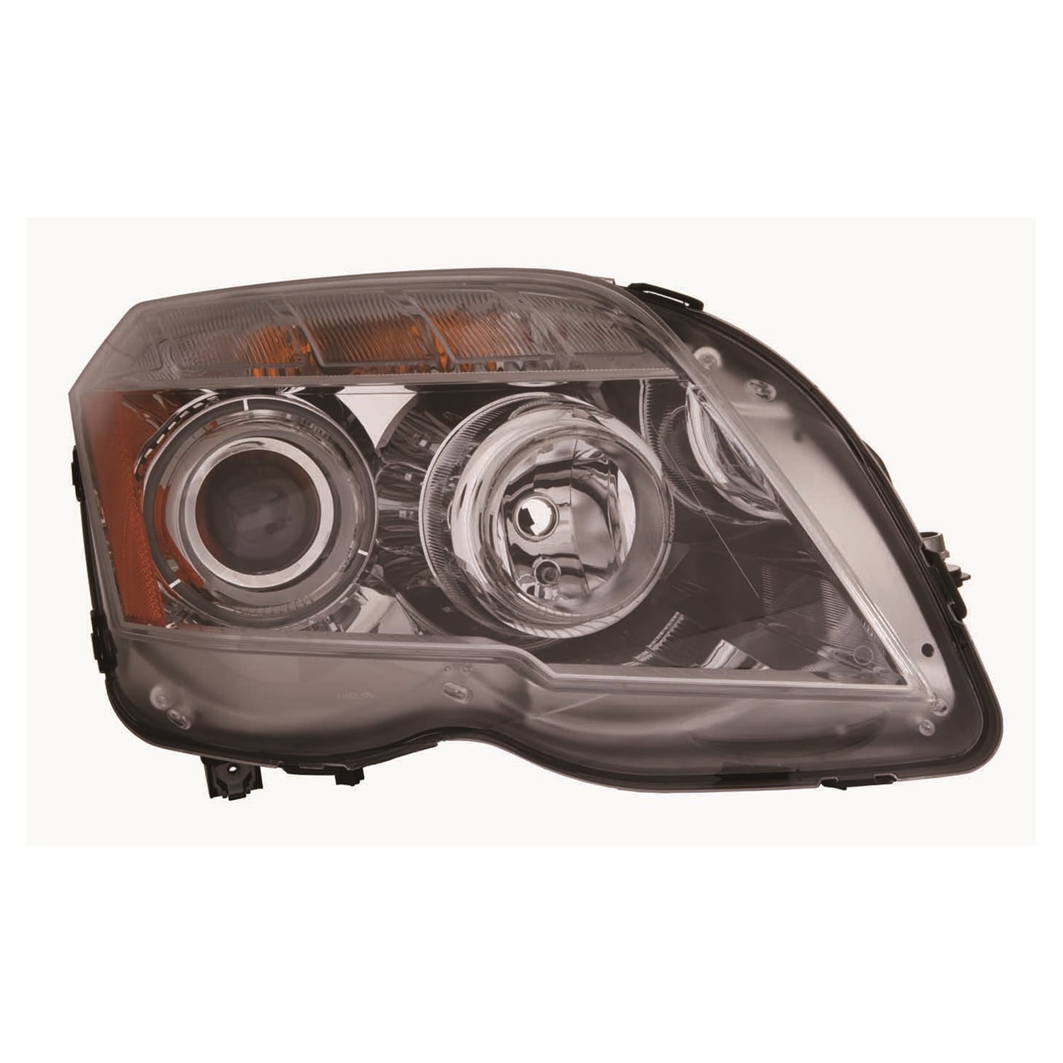 Right Passenger Side Headlight For 10-12 Mercedes-Benz GLK350; CAPA Certified