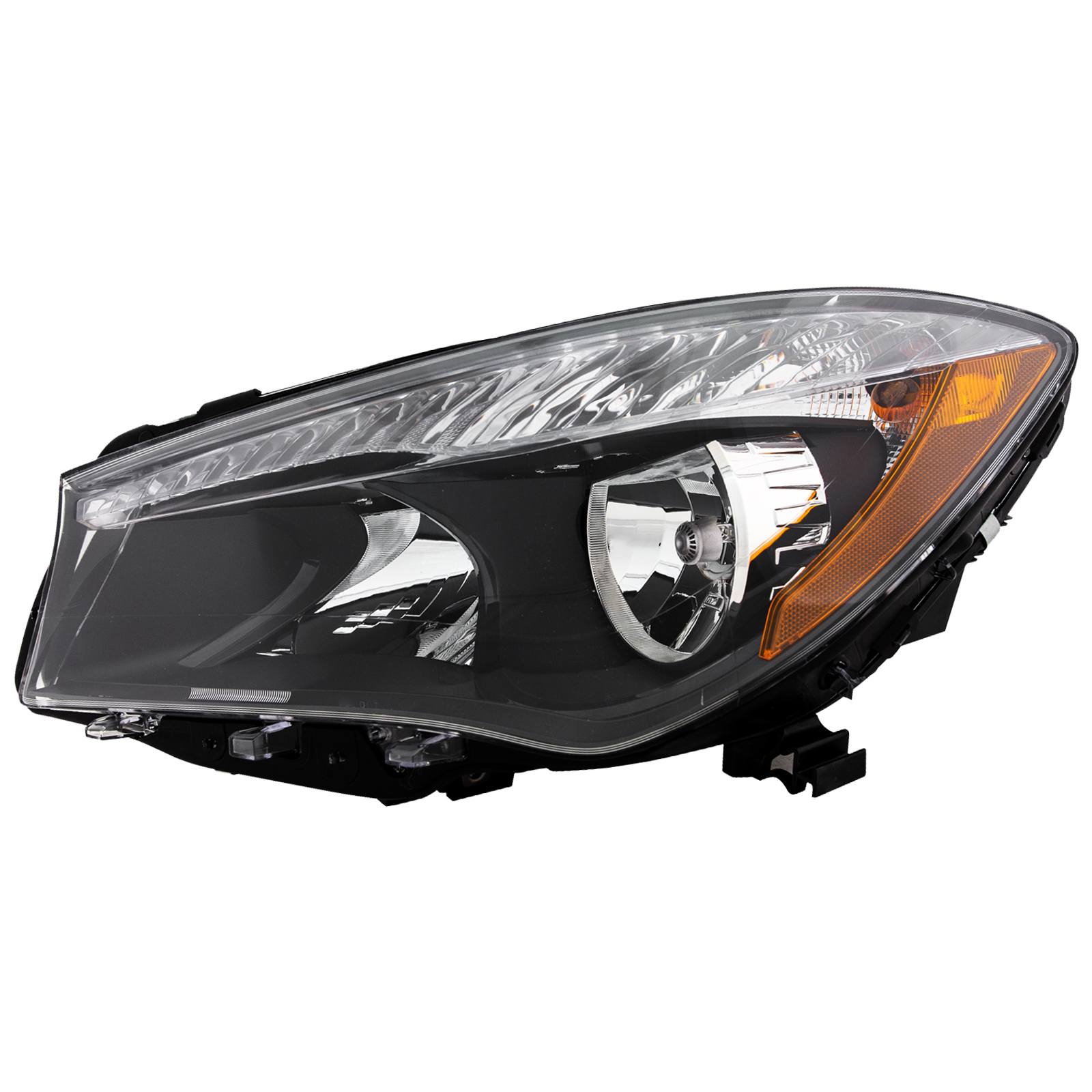 Left Driver Side Headlight For 14-19 Mercedes-Benz CLA250, 14-19 Mercedes-Benz CLA45 AMG; CAPA Certified