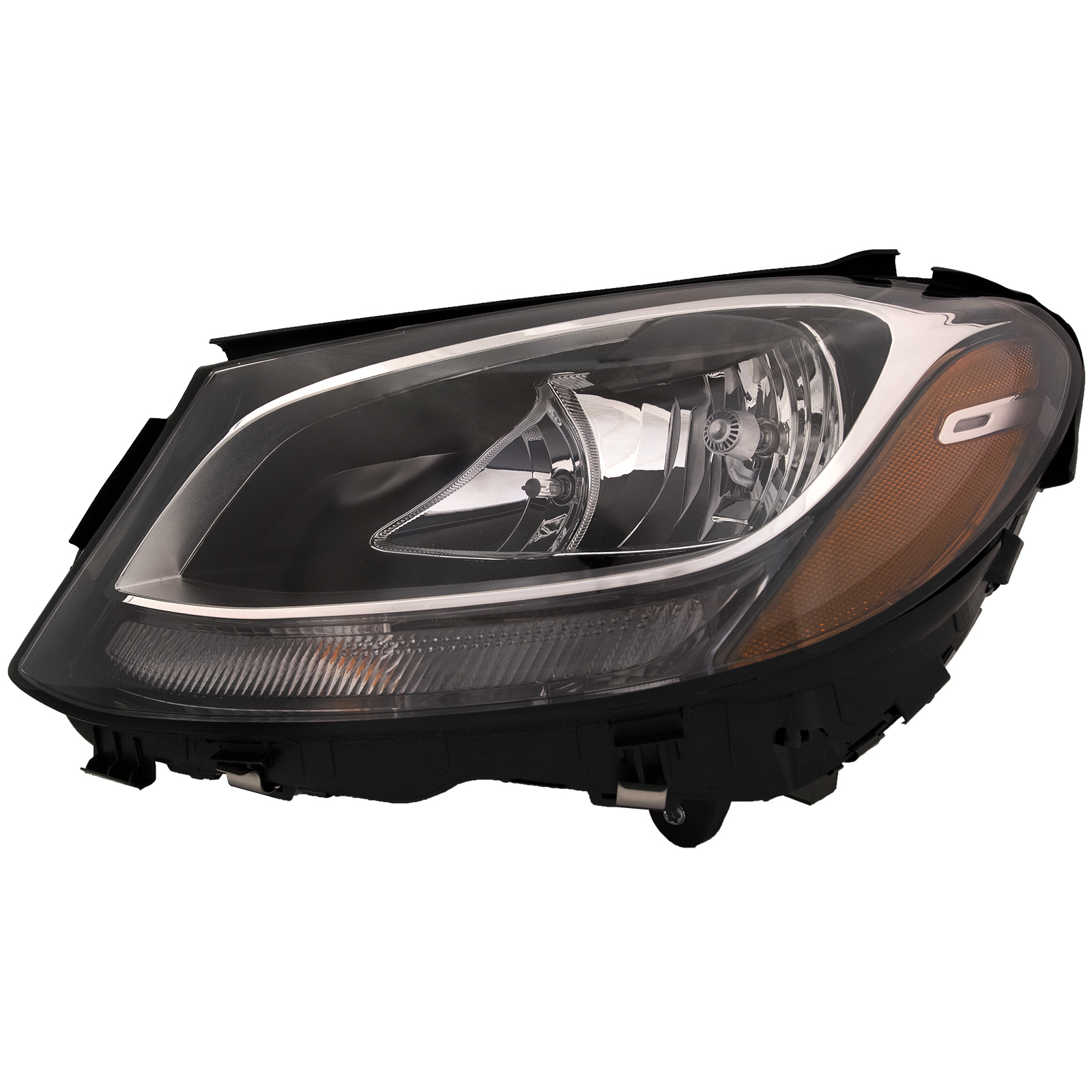 Left Driver Side Headlight For 2015-2021 Mercedes-Benz; CAPA Certified