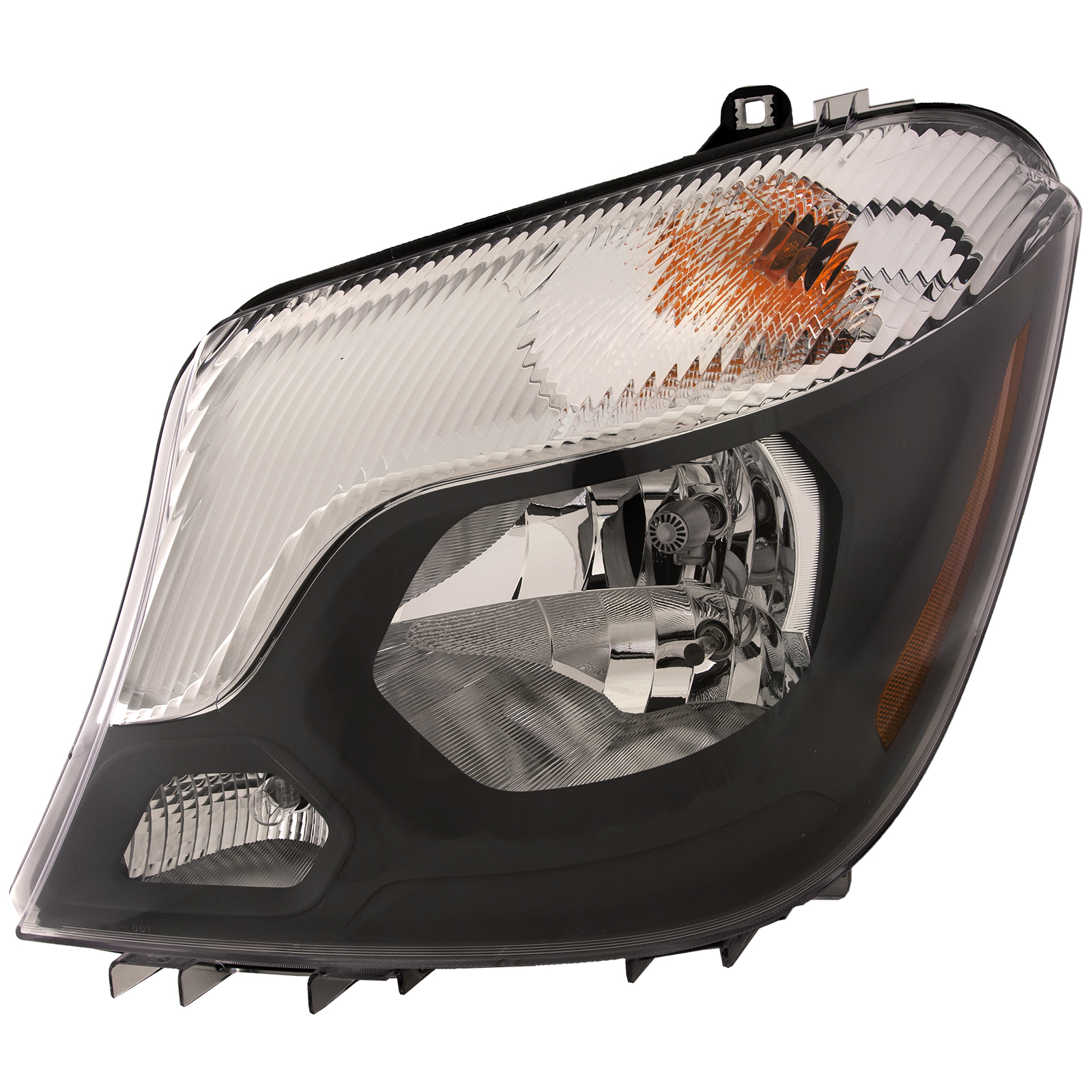 Left Driver Side Headlight For 14-18 Mercedes-Benz Sprinter 3500; CAPA Certified