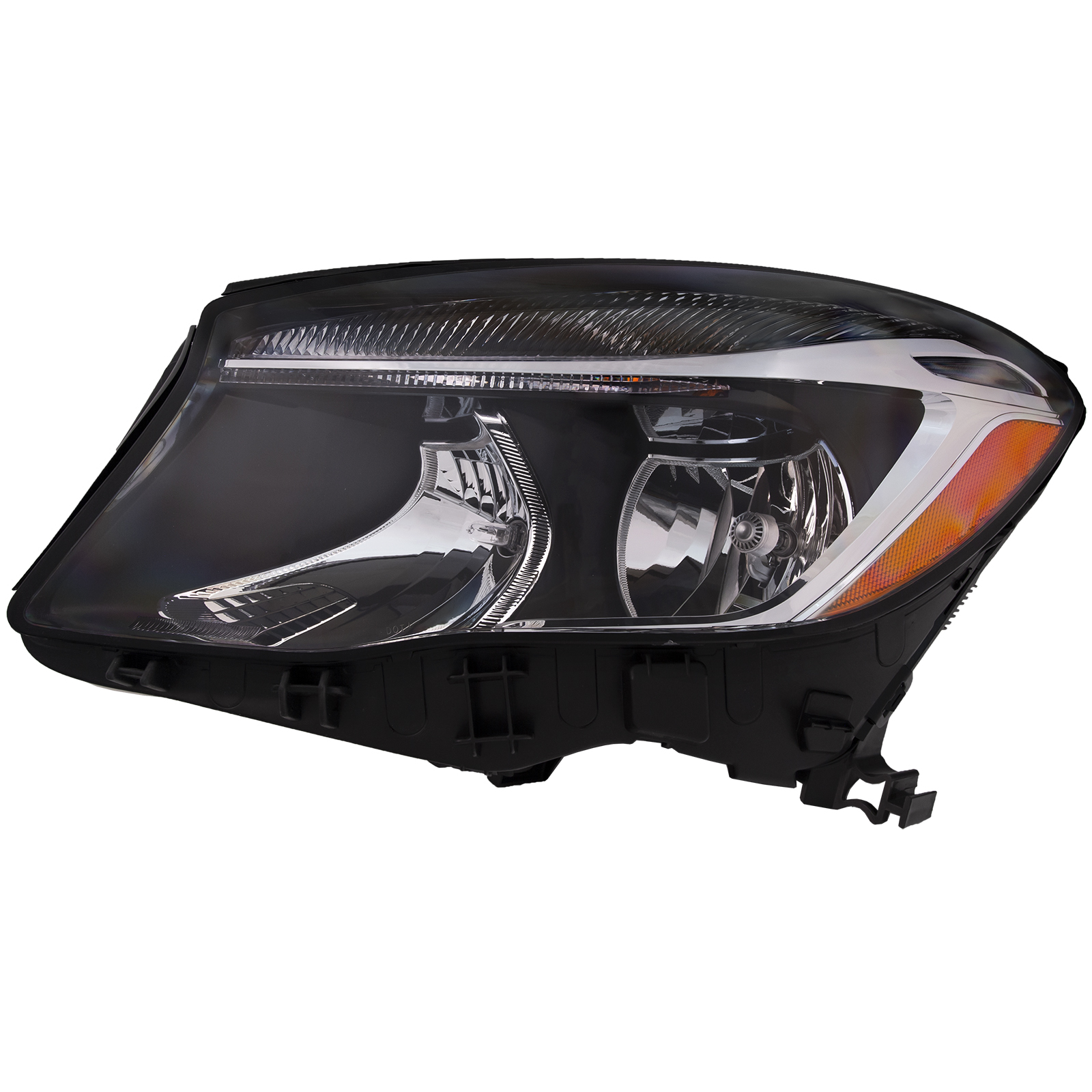 Left Driver Side Headlight For 15-20 Mercedes-Benz GLA250, 15-20 Mercedes-Benz GLA45 AMG; CAPA Certified