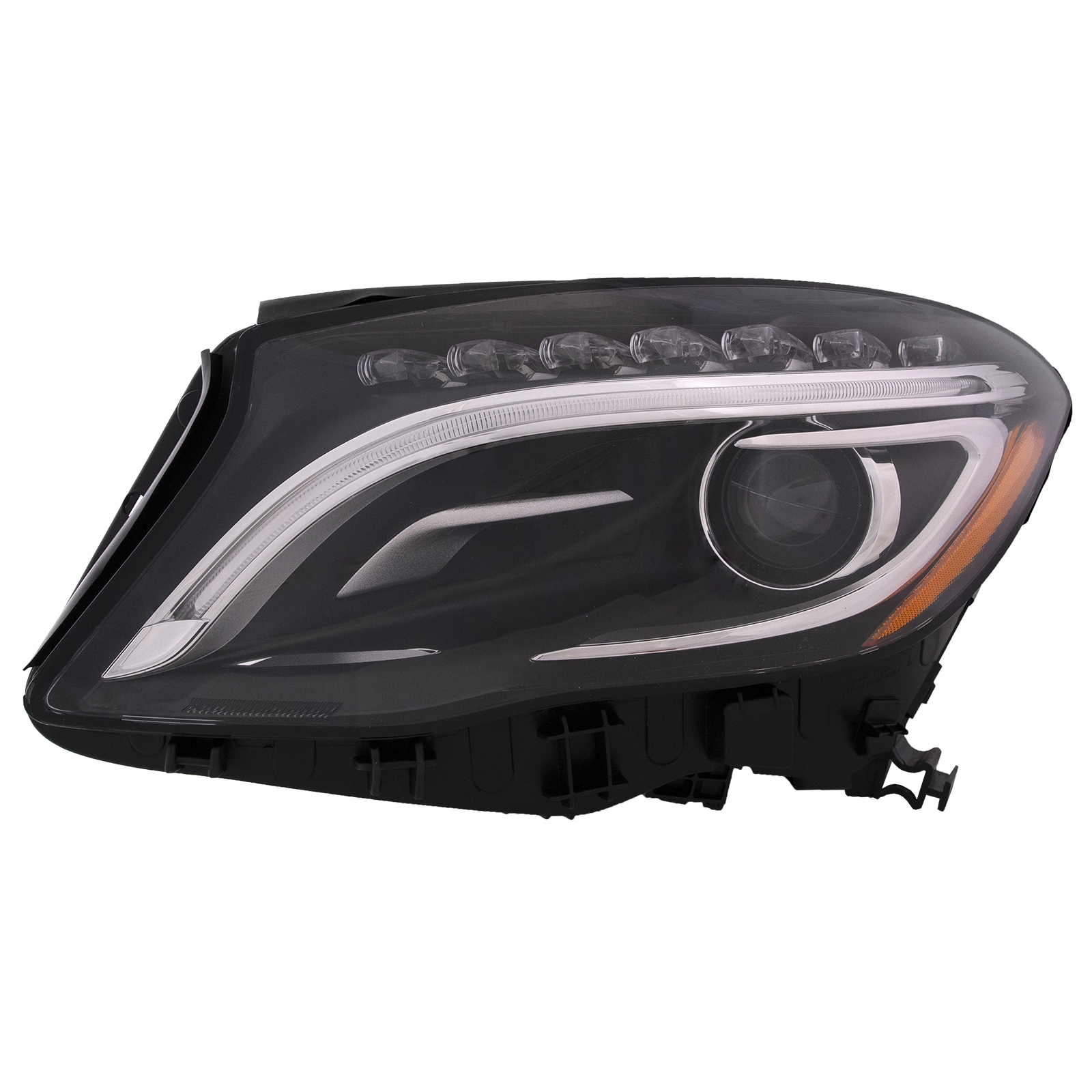 Left Driver Side Headlight For 15-19 Mercedes-Benz GLA250, 15-19 Mercedes-Benz GLA45 AMG; CAPA Certified