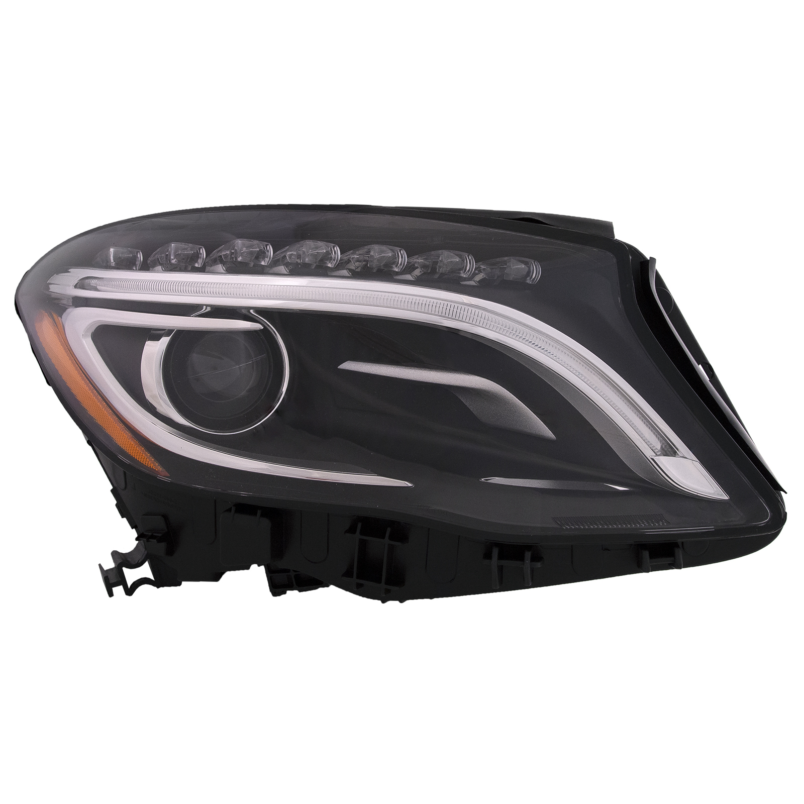 Right Passenger Side Headlight For 15-19 Mercedes-Benz GLA250, 15-19 Mercedes-Benz GLA45 AMG; CAPA Certified