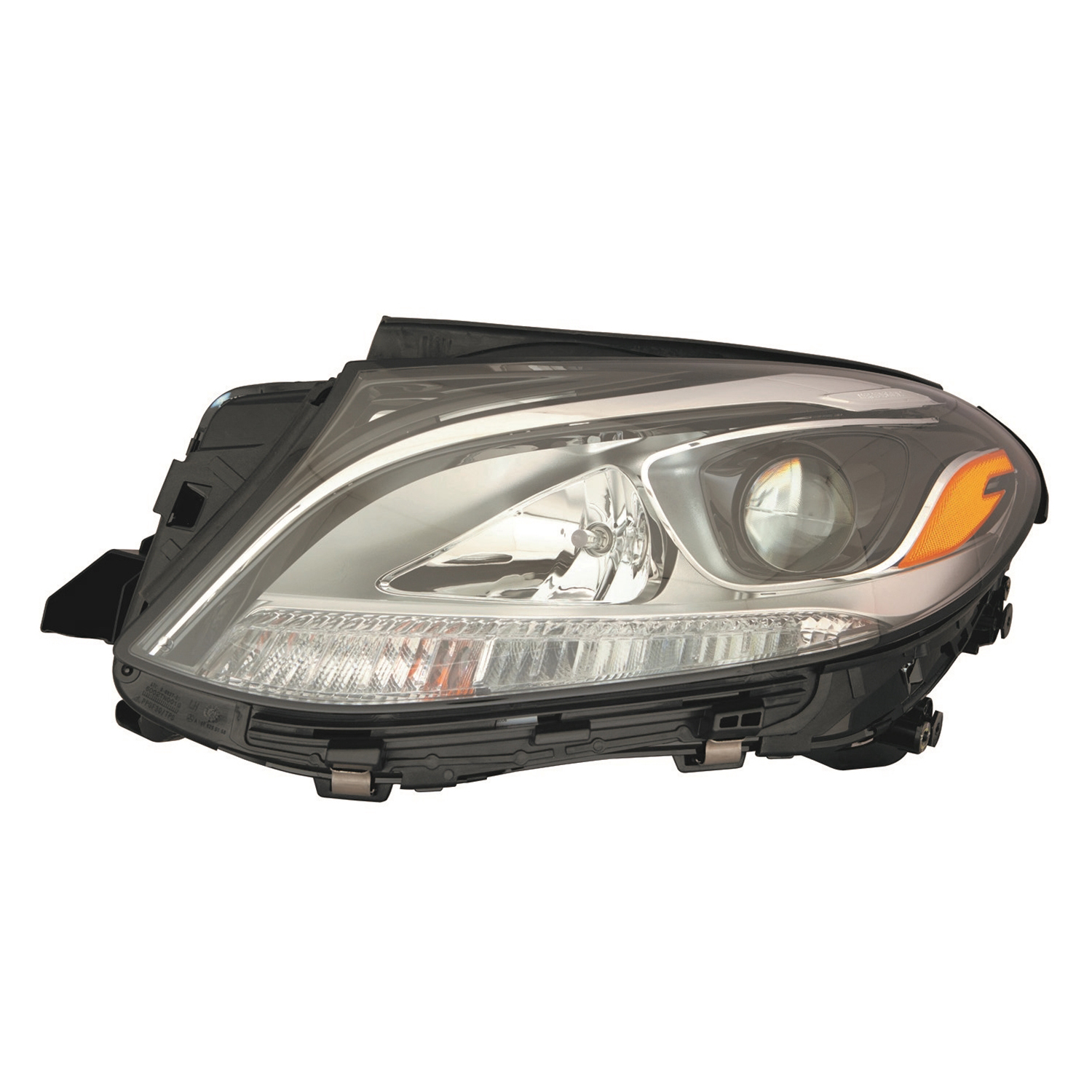 Left Driver Side Headlight For 2016-2019 Mercedes-Benz; CAPA Certified