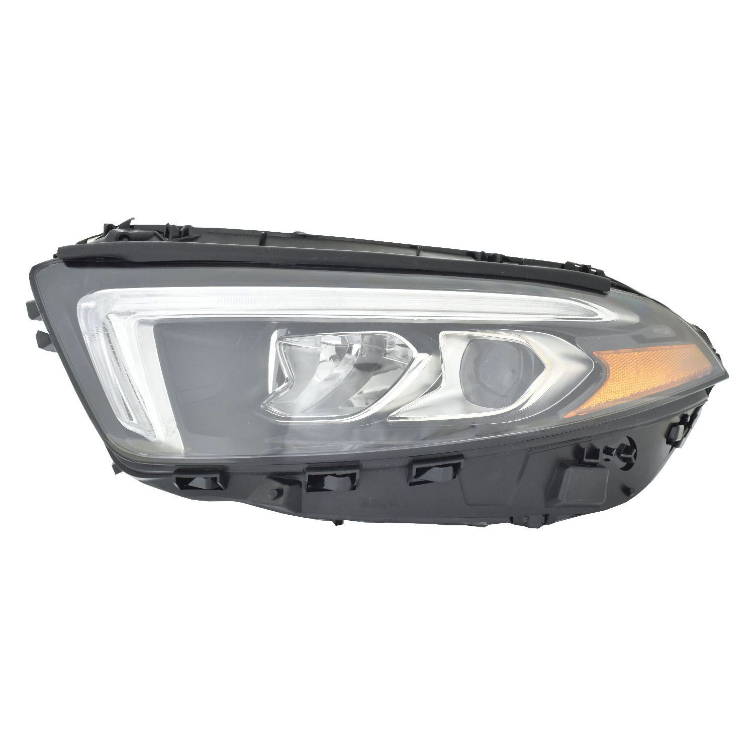 Left Driver Side Headlight For 19-21 Mercedes-Benz A220, 20-22 Mercedes-Benz A35 AMG; CAPA Certified