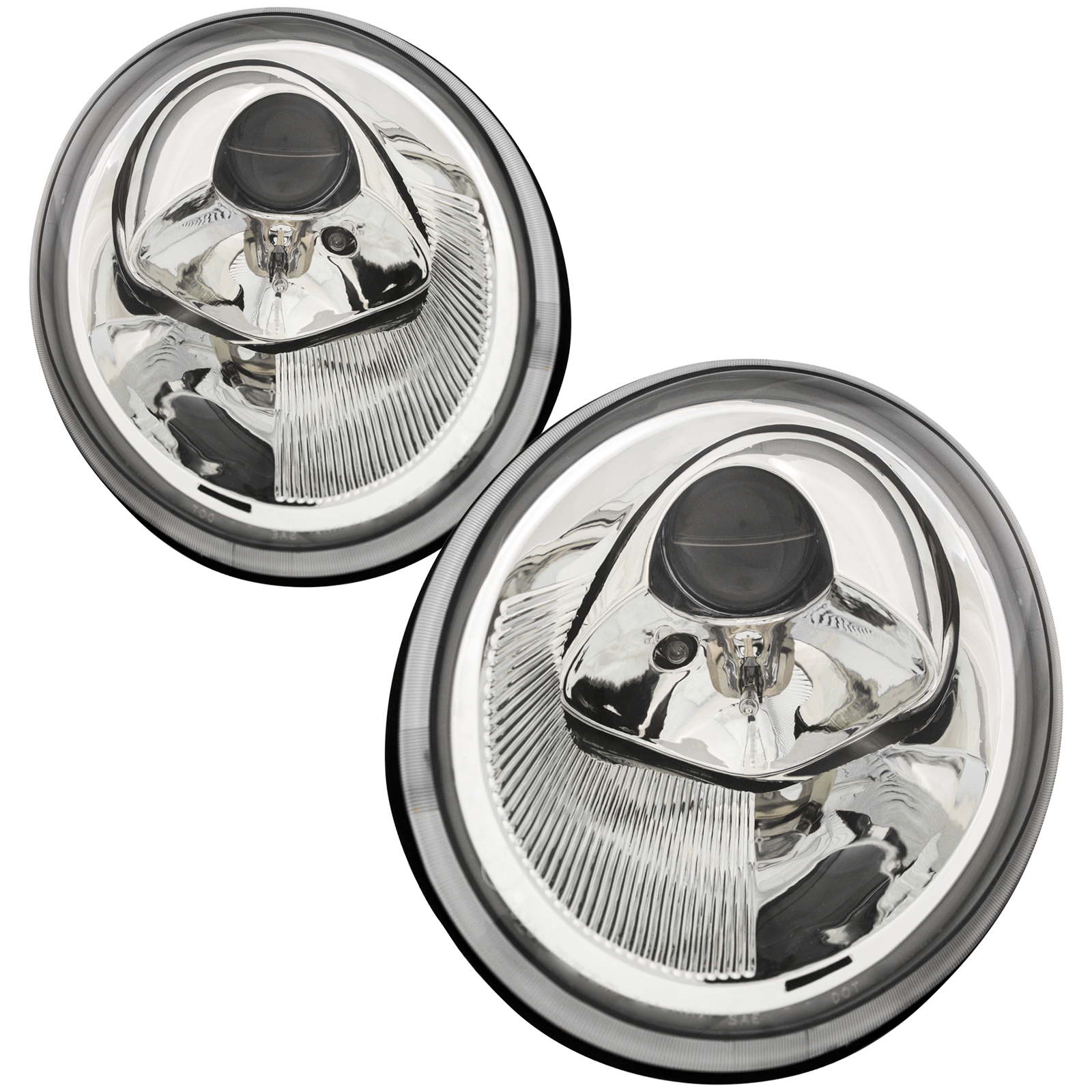 Headlight Set For 02-04 Volkswagen Beetle