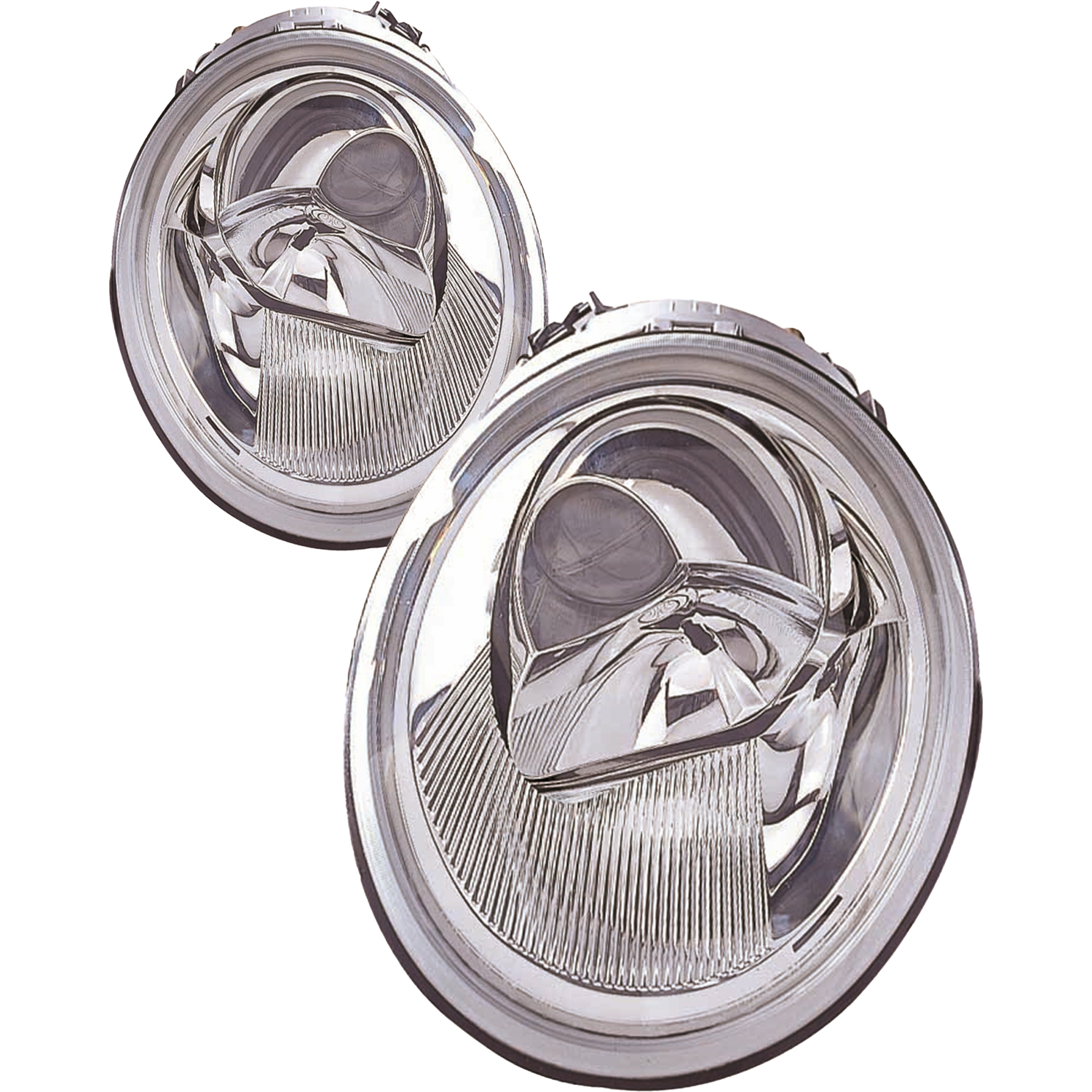 Headlight Set For 98-05 Volkswagen Beetle; CAPA Certified