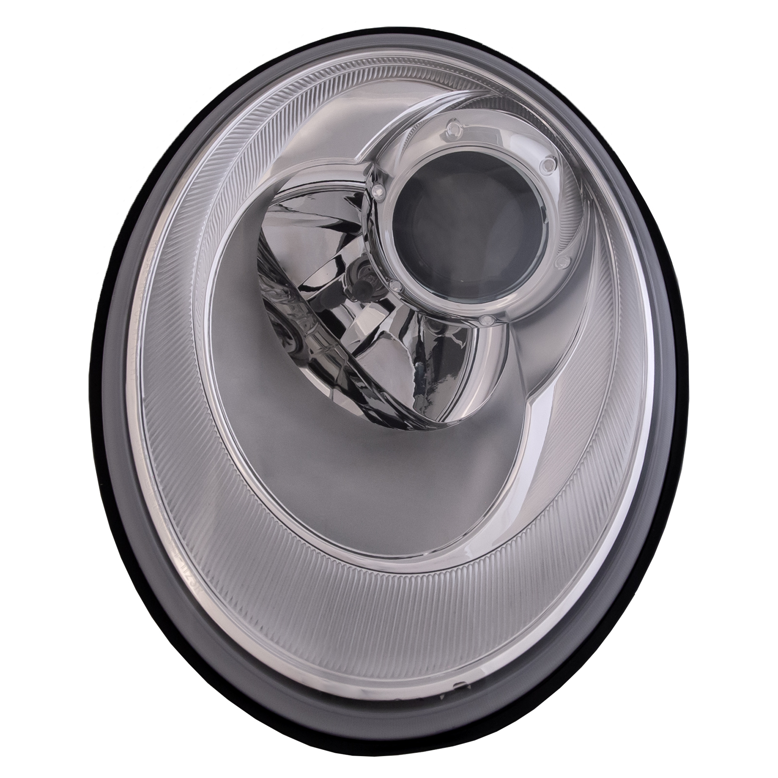 Right Passenger Side Headlight For 06-10 Volkswagen Beetle; CAPA Certified