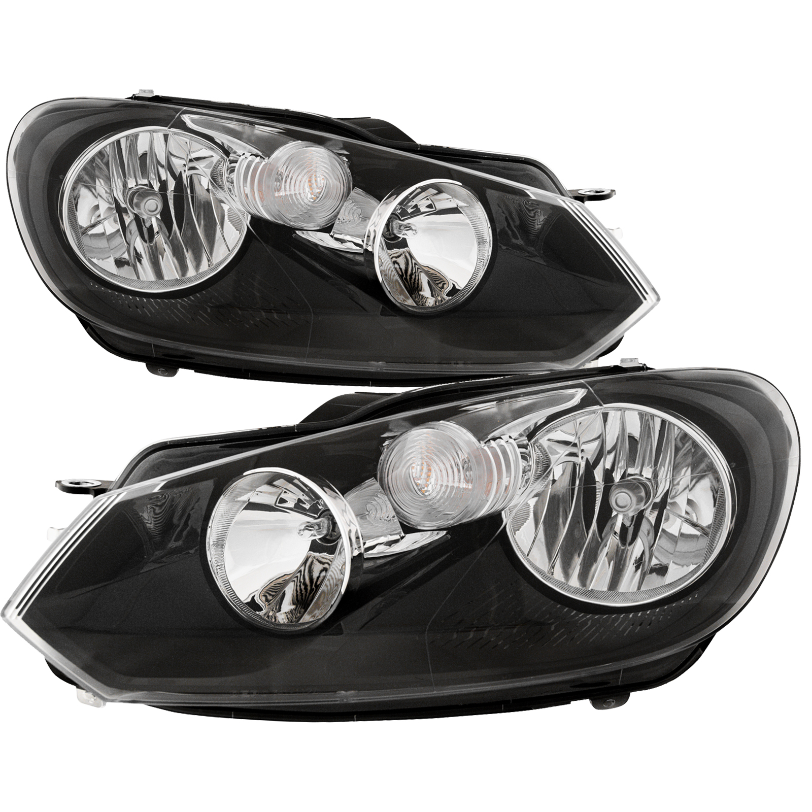 Headlight Set For 10-14 Volkswagen Golf, 10-14 Volkswagen GTI; CAPA Certified