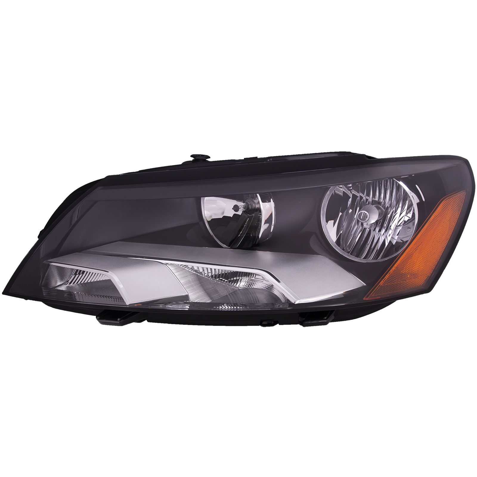 Left Driver Side Headlight For 11-15 Volkswagen Passat; CAPA Certified