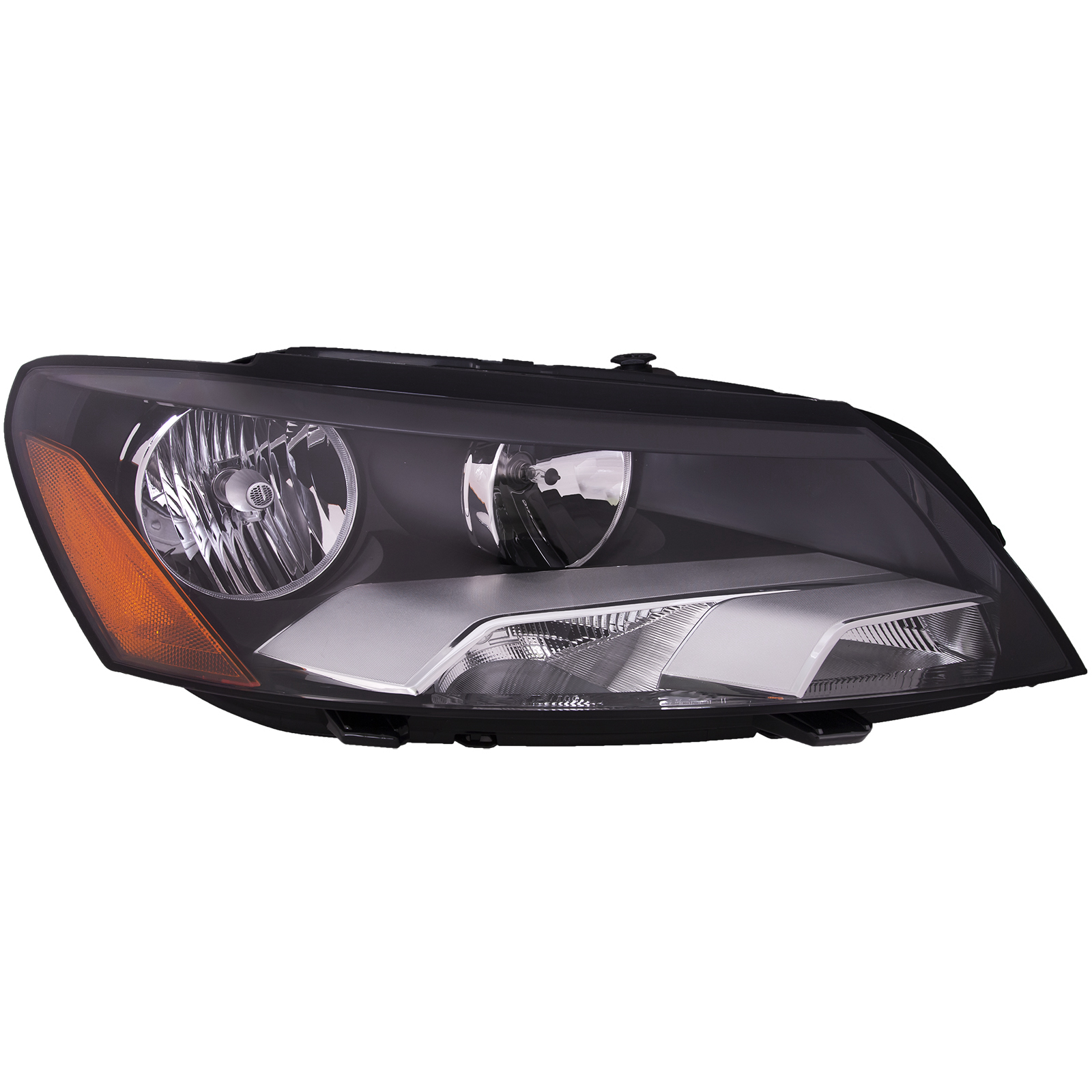 Right Passenger Side Headlight For 11-15 Volkswagen Passat; CAPA Certified