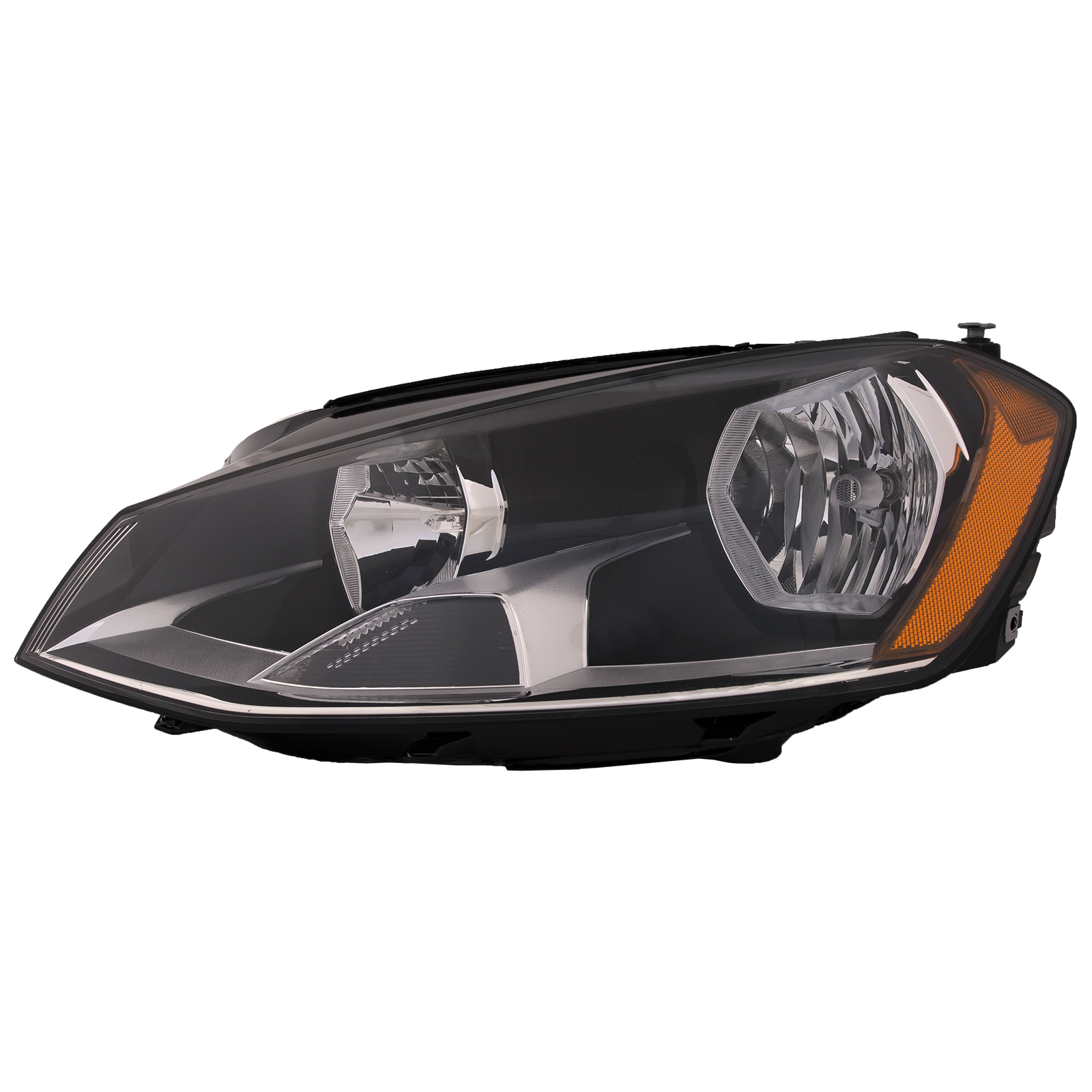 Left Driver Side Headlight For 15 Volkswagen Golf, 15 Volkswagen GTI; CAPA Certified