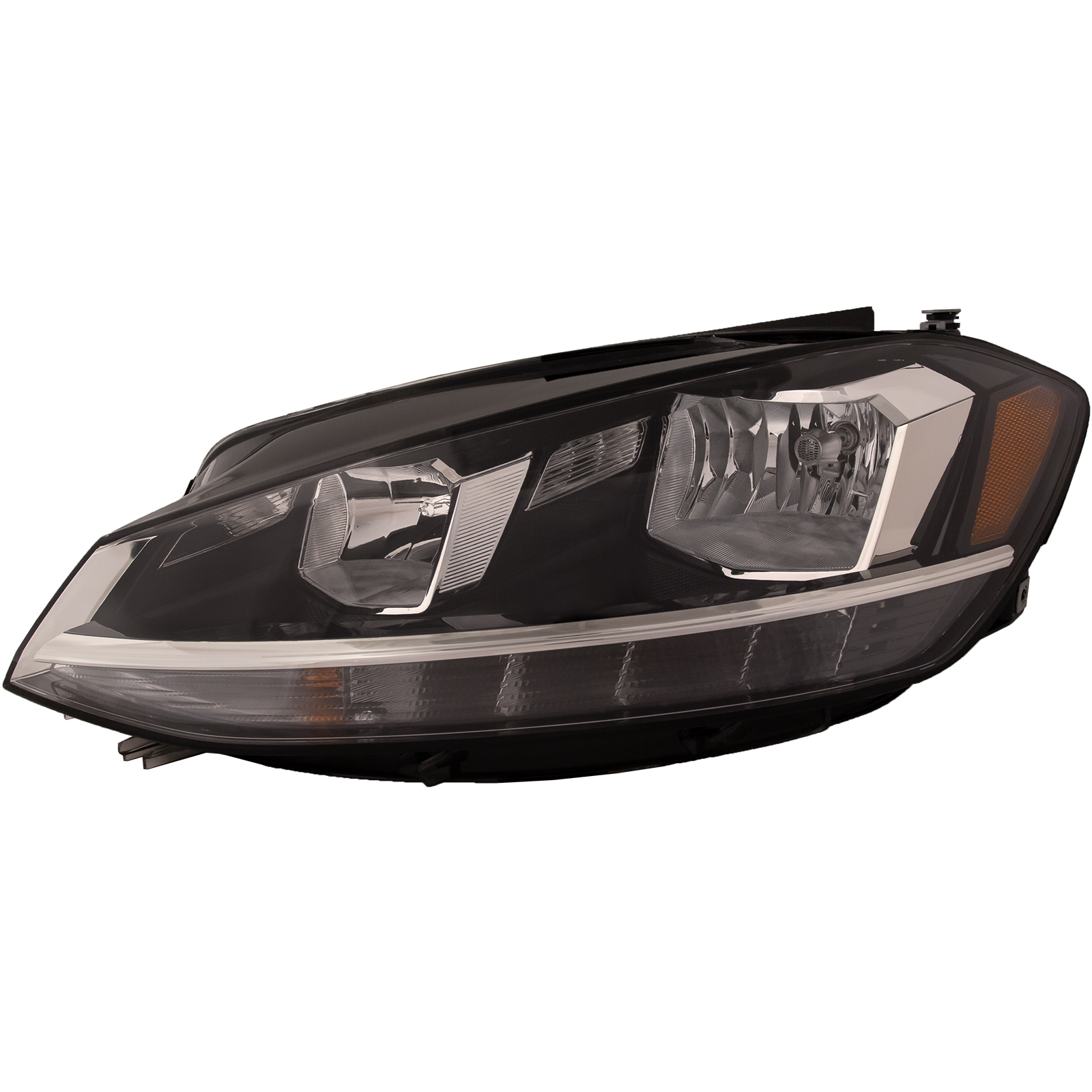 Left Driver Side Headlight For 18-21 Volkswagen Golf, 18-19 Volkswagen Golf Alltrack, 18-19 Volkswagen Golf SportWagen, 18-19 Volkswagen GTI; CAPA Certified