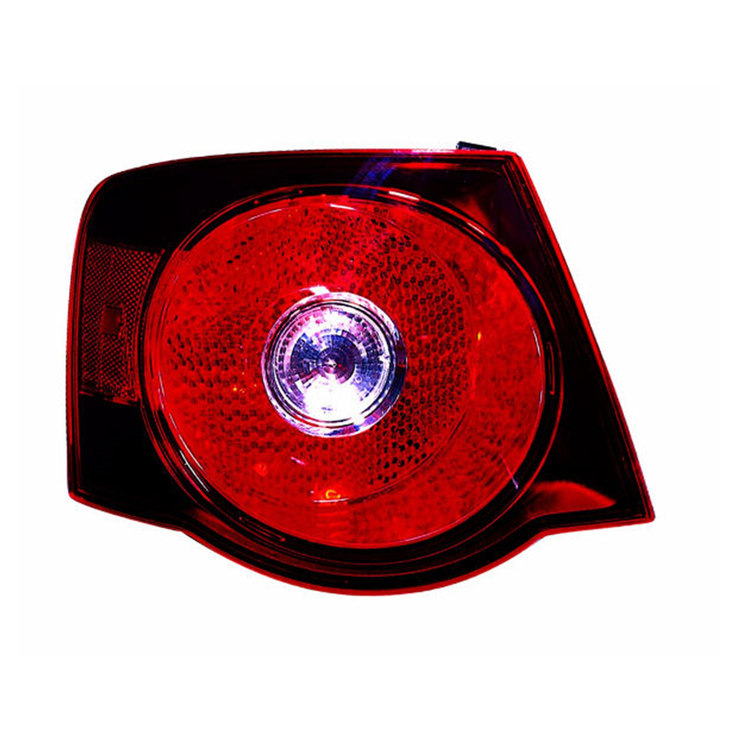 Left Driver Side Tail Light For 08-10 Volkswagen Jetta; CAPA Certified