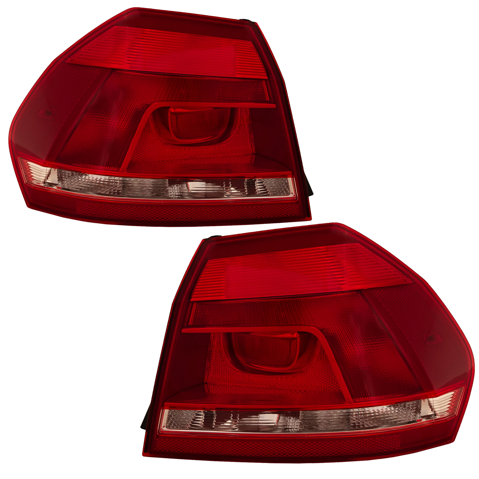 Tail Light Set For 12-15 Volkswagen Passat; CAPA Certified