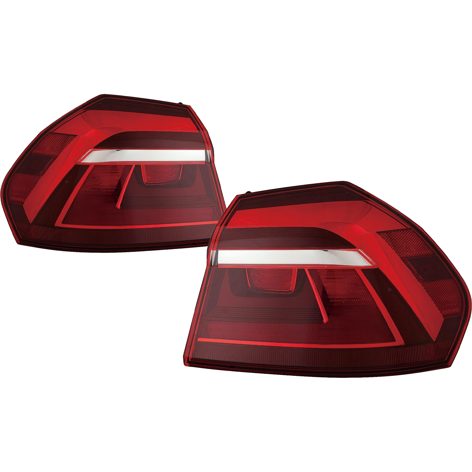 Tail Light Set For 17-19 Volkswagen Passat; CAPA Certified