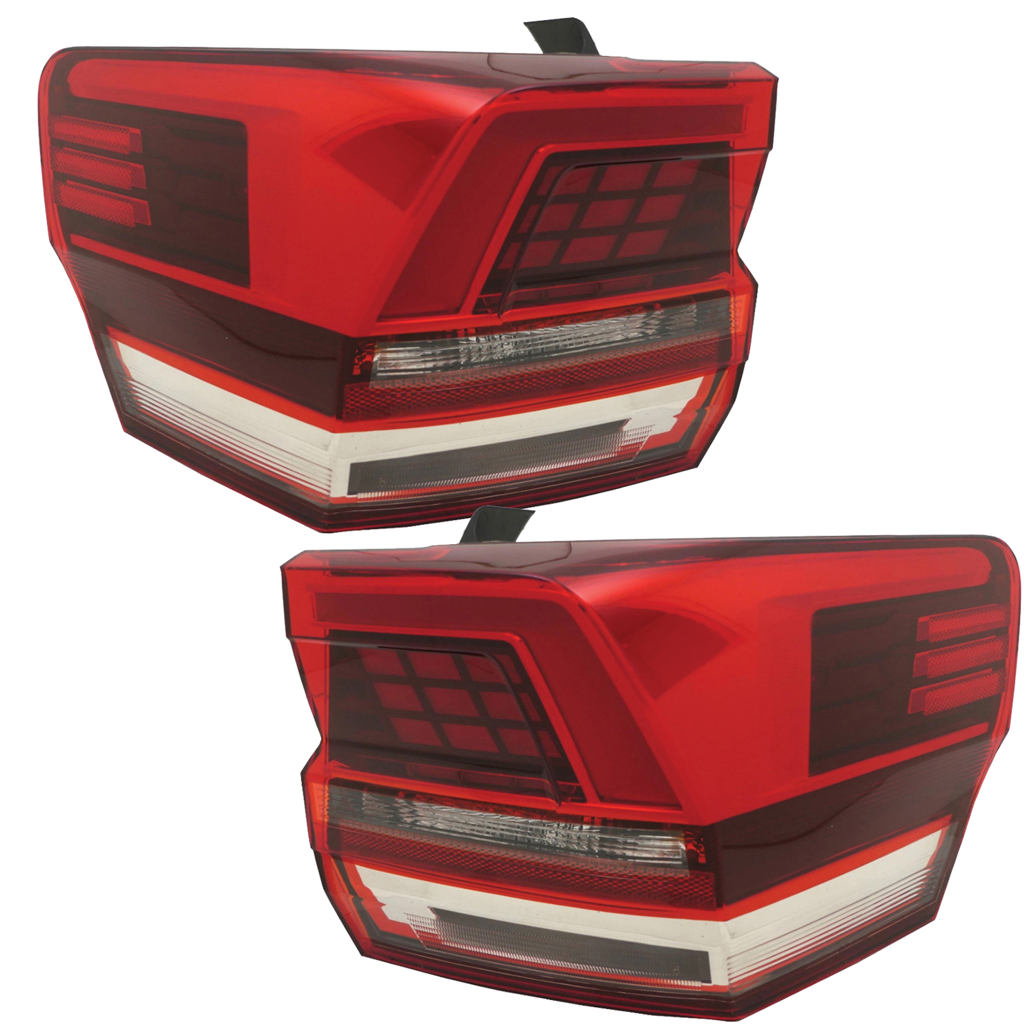 Tail Light Set For 18-20 Volkswagen Atlas; CAPA Certified
